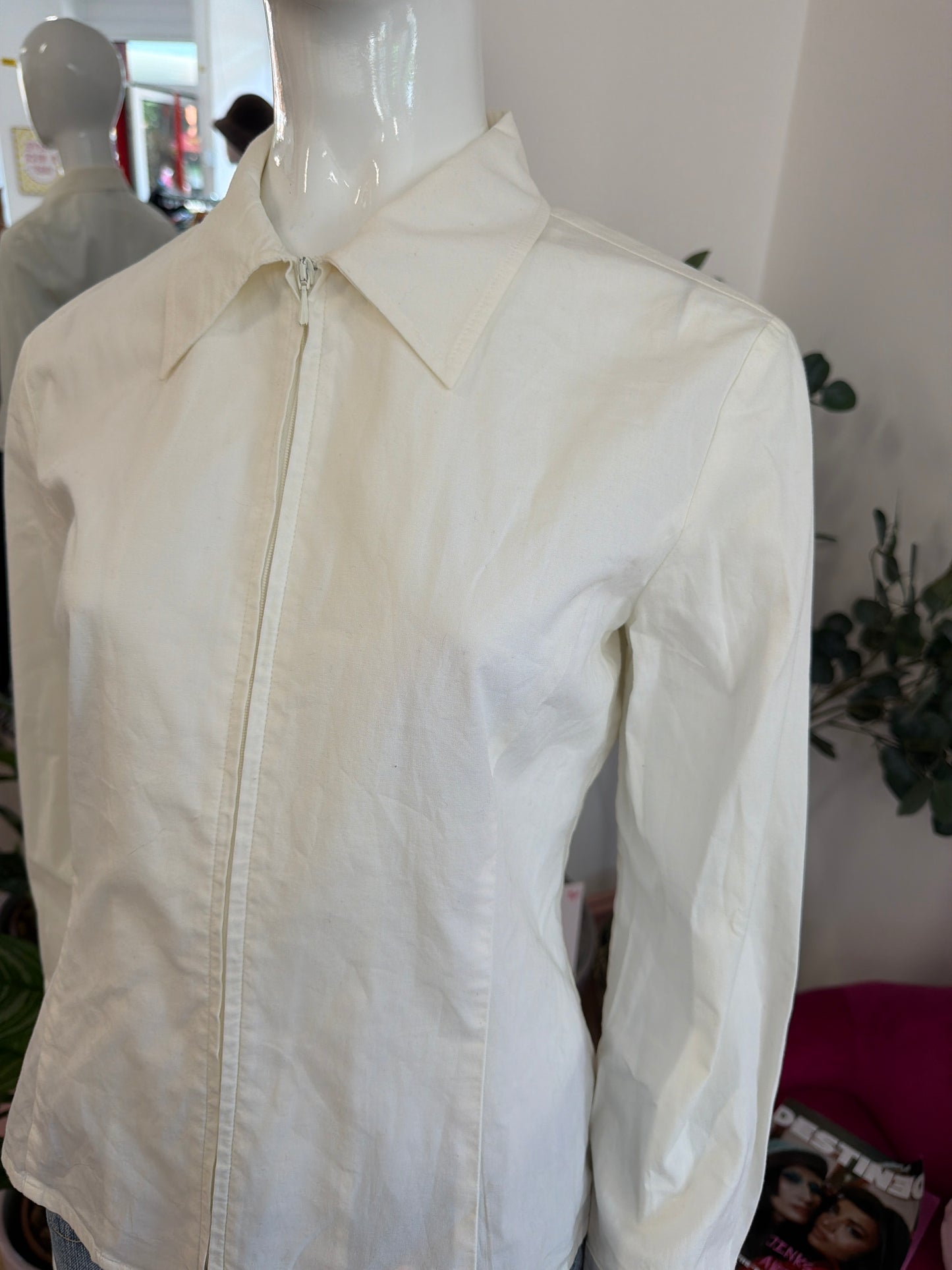 352 zip up shirt