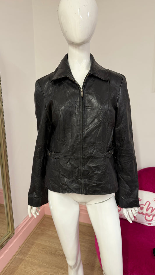 292 Nine West leather jacket