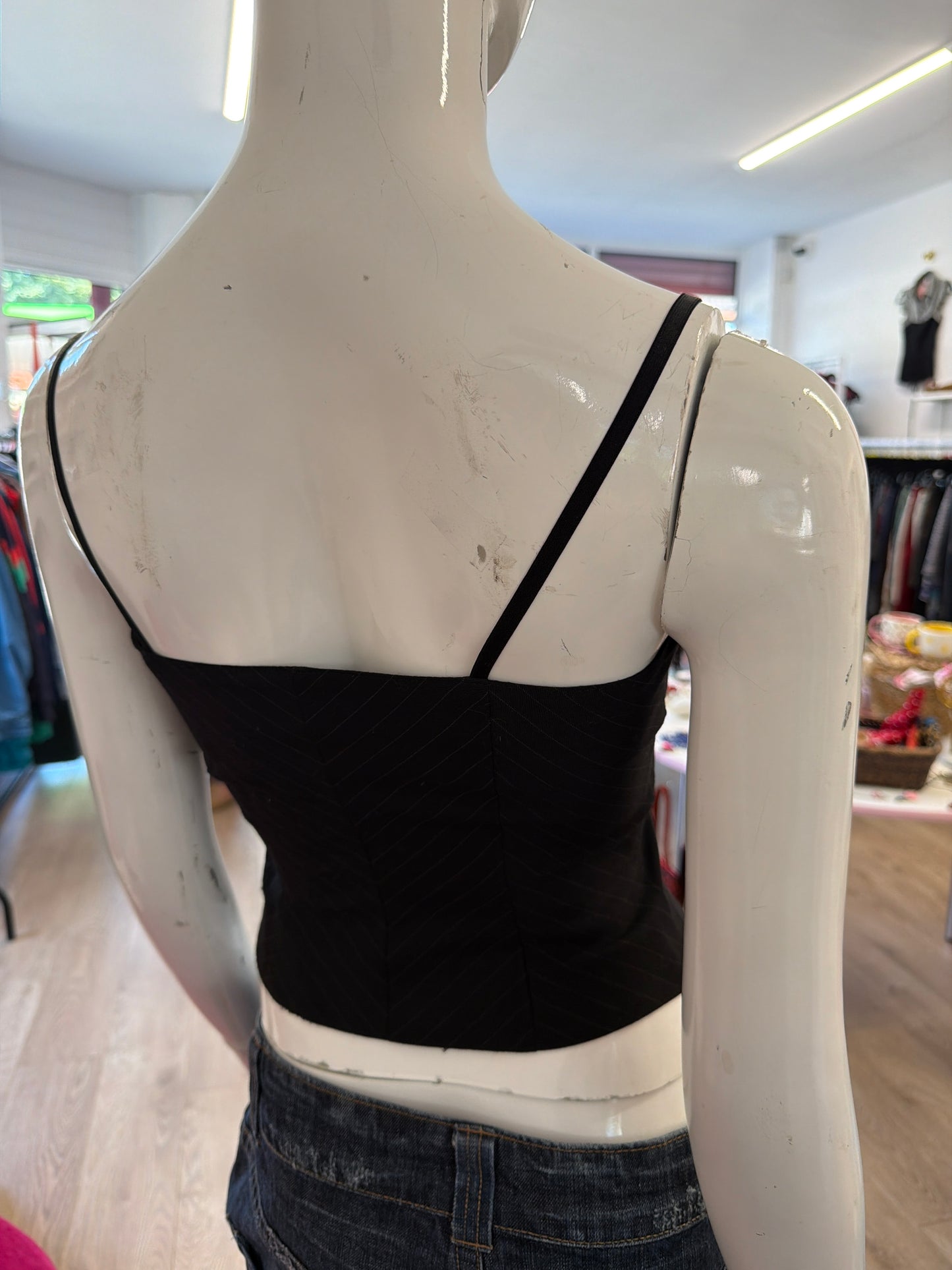 565 Pinstripe cami top