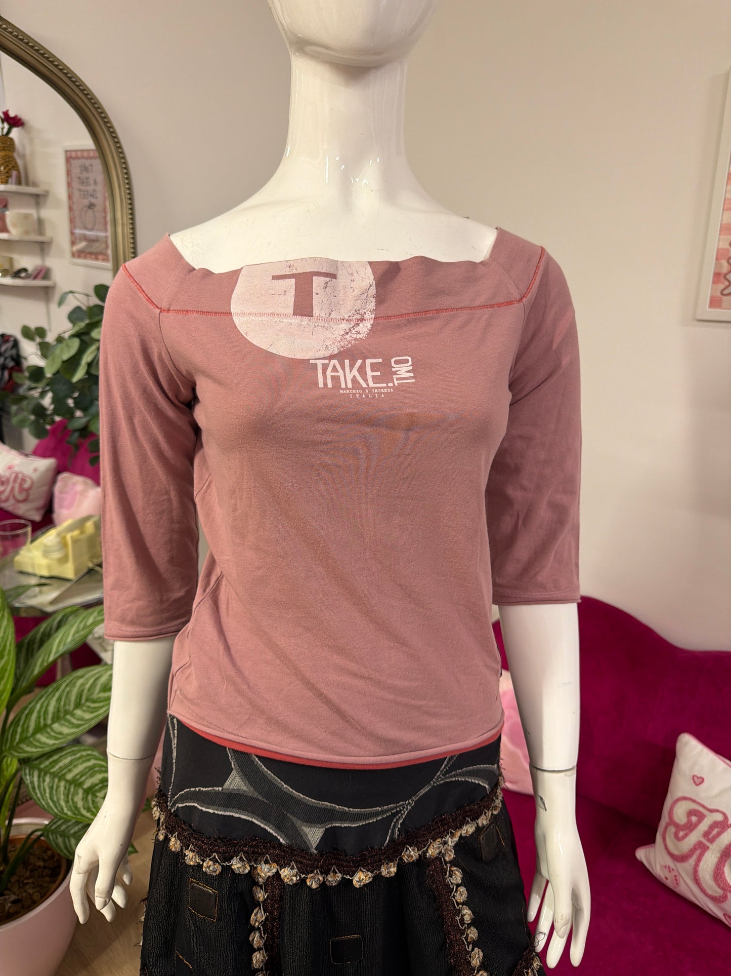 419 pink top