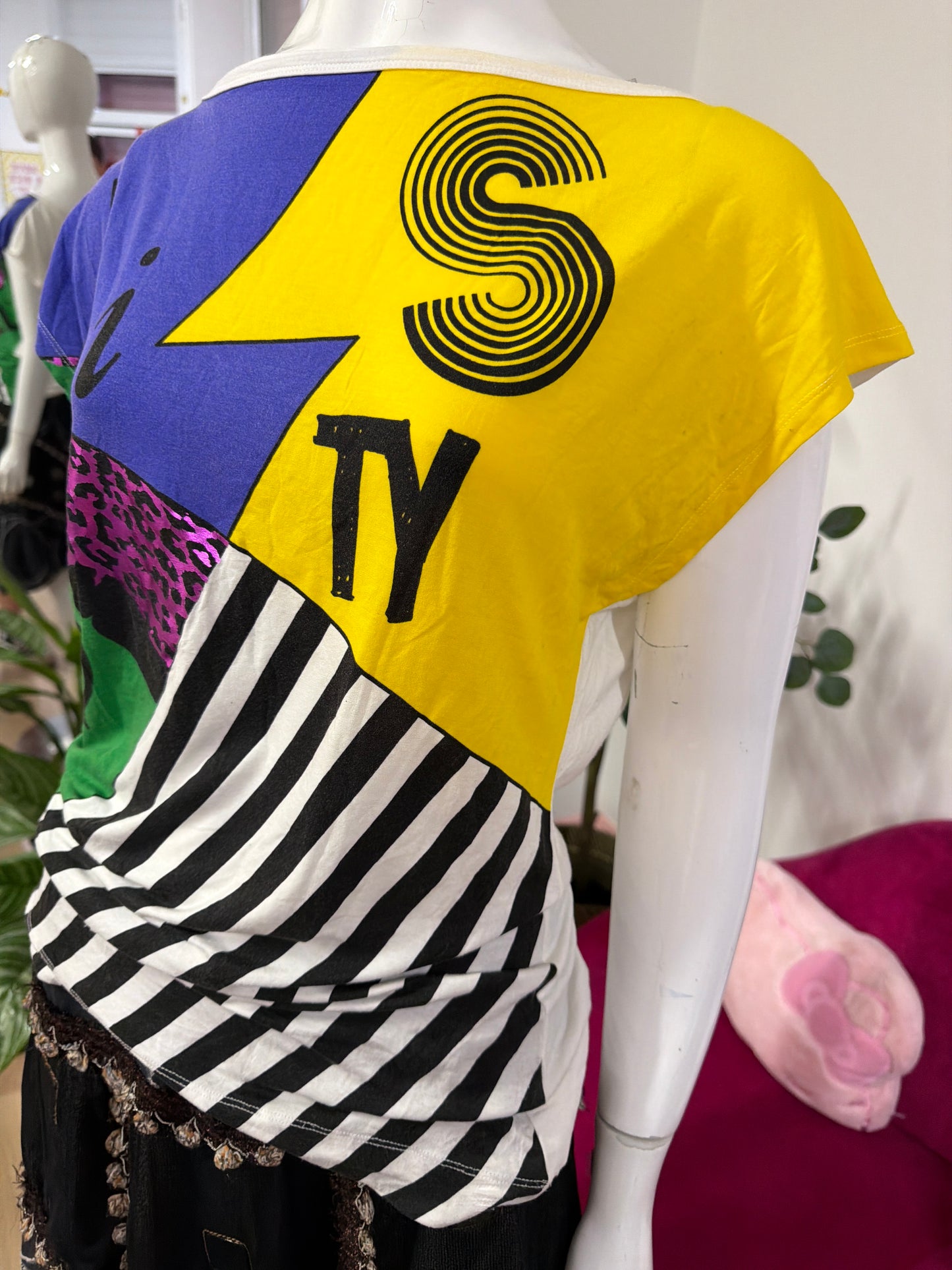 413 Miss Sixty colourful top