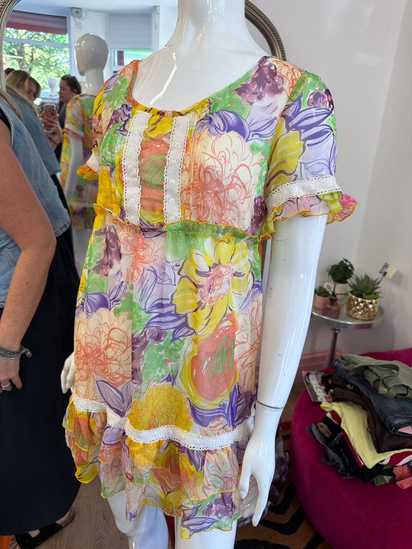 632 Pastel dress Size medium
