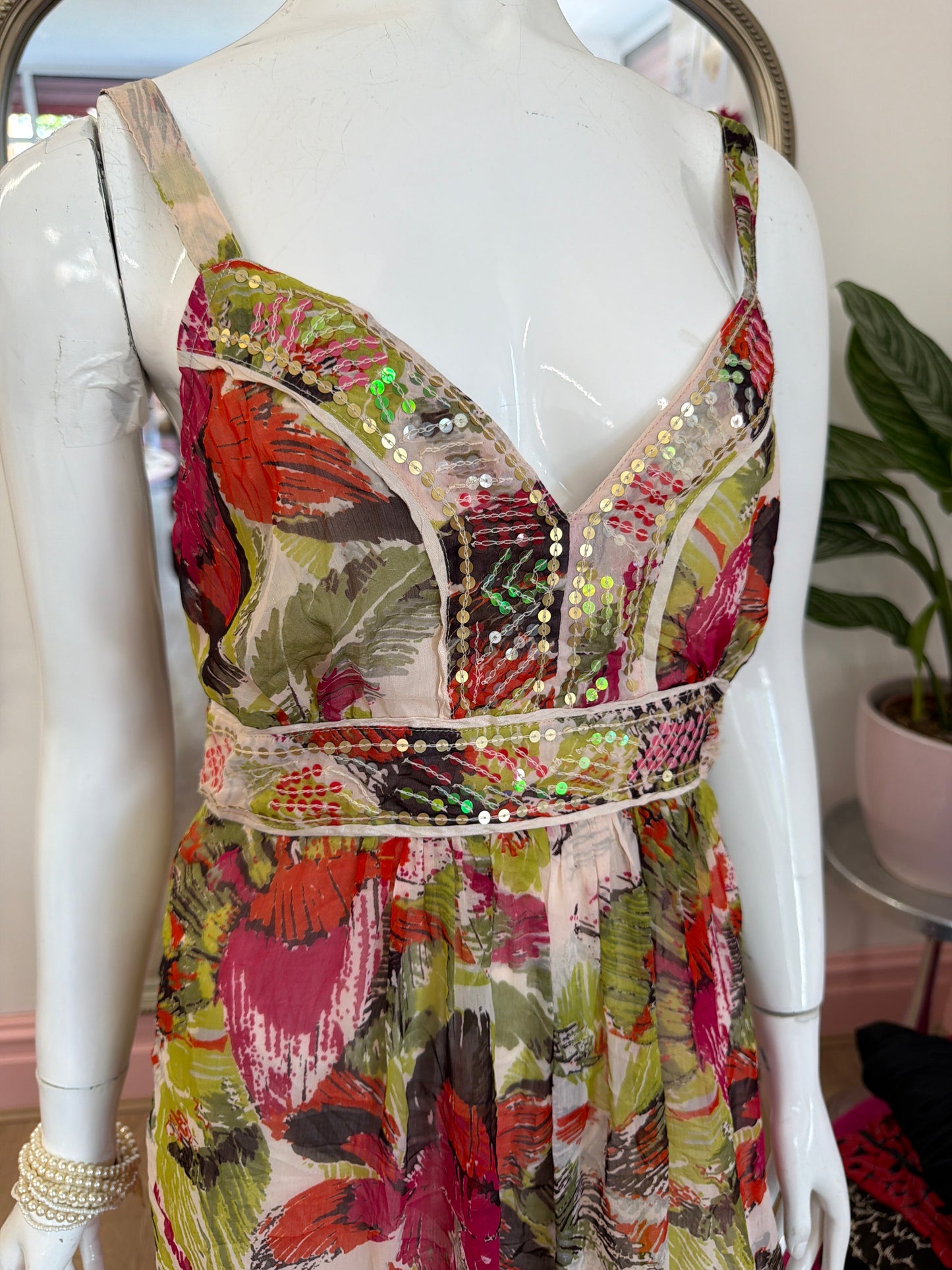 515 Rocha John Rocha floral dress