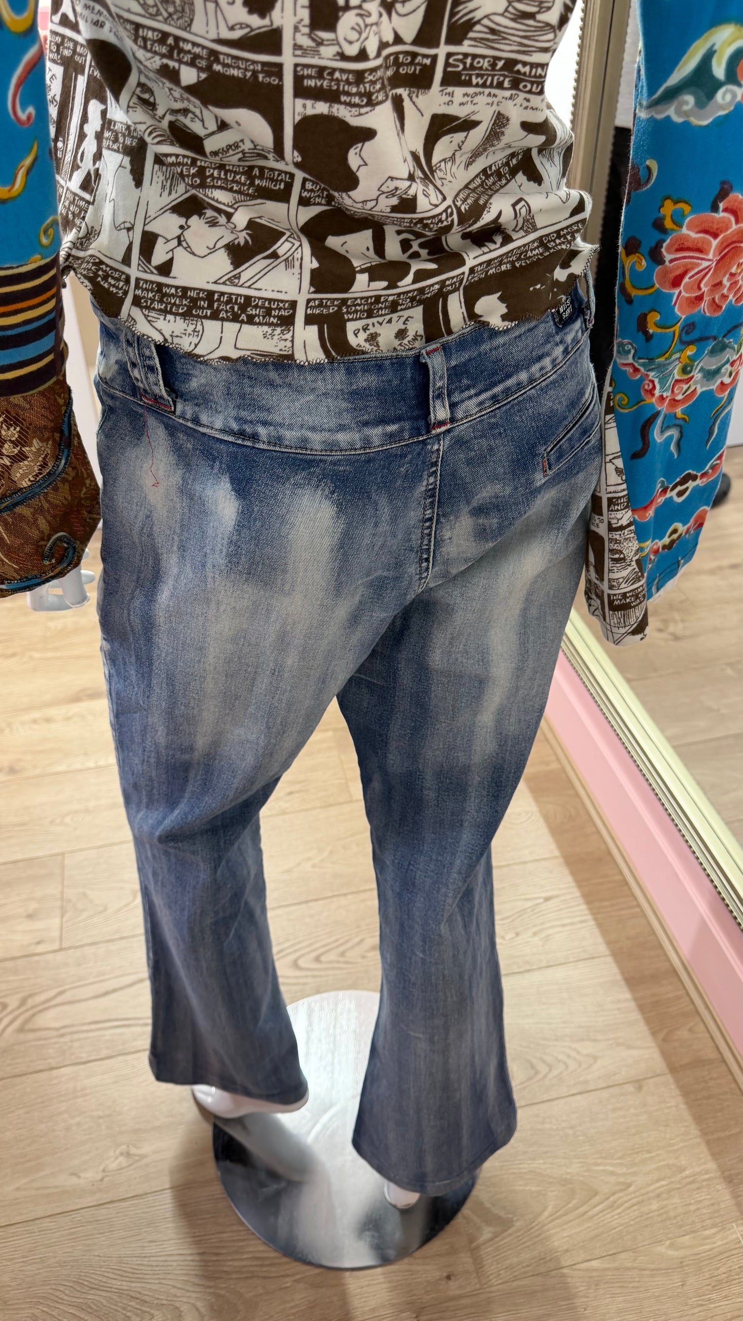 149 Miss Sexy denim blue jeans