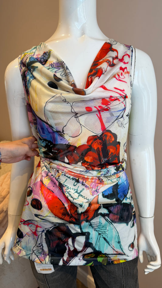 21 Multi coloured top