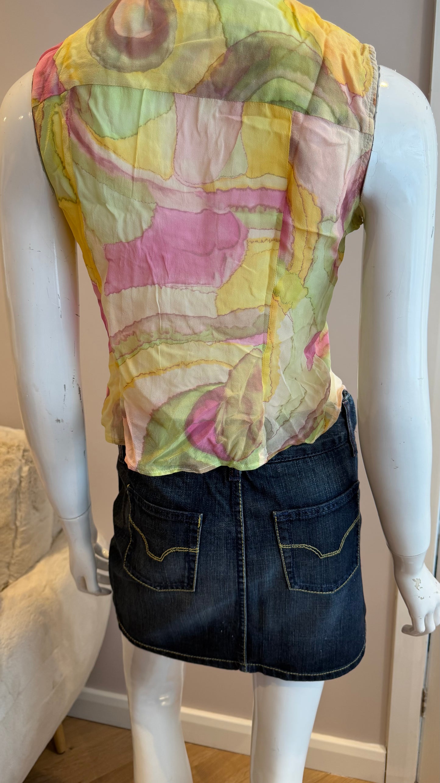 9 Denim skirt Benetton