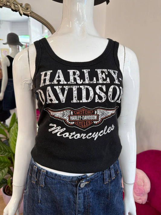 446 Harley Davidson vest top