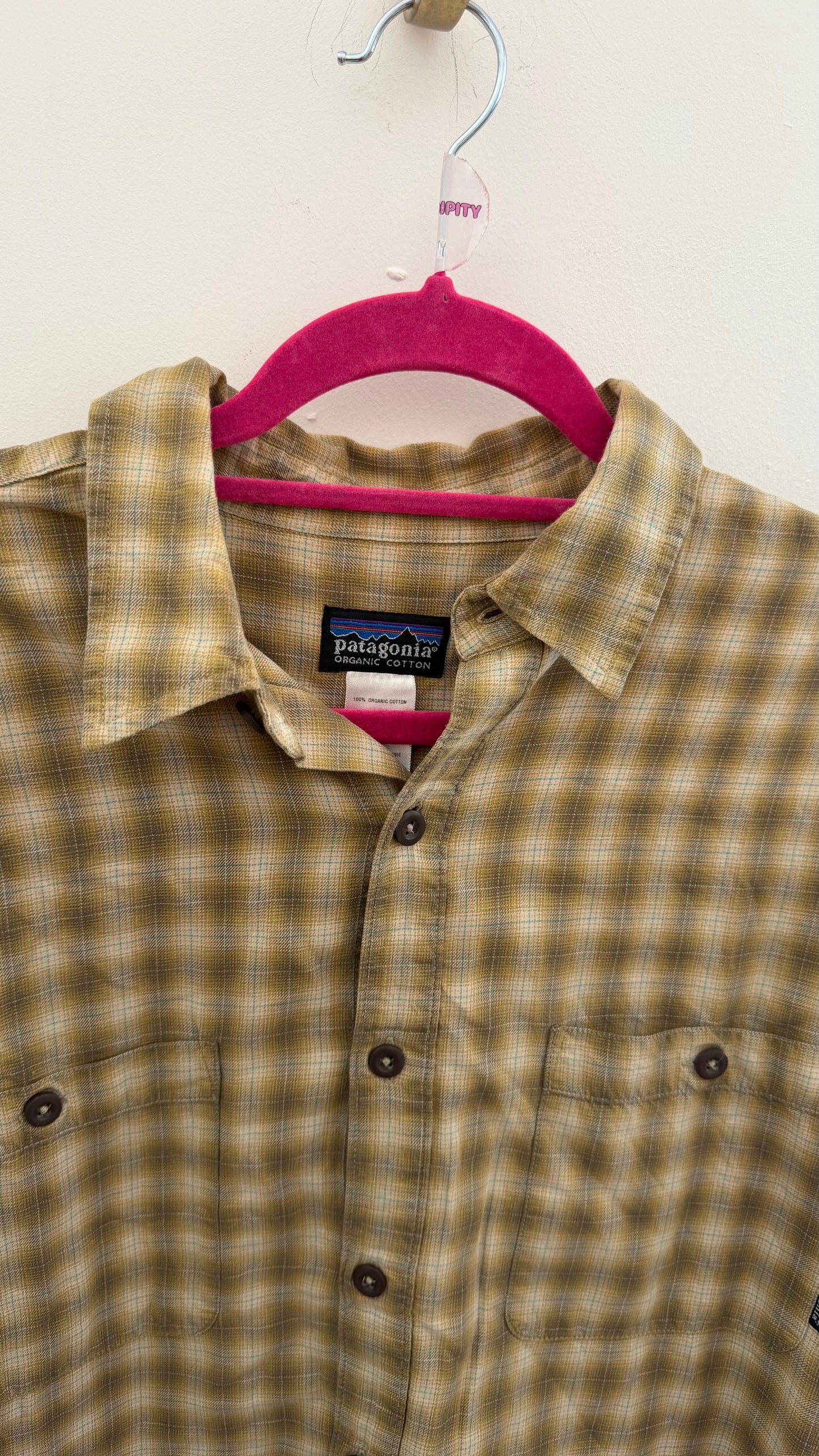 363 Patagonia checkered shirt