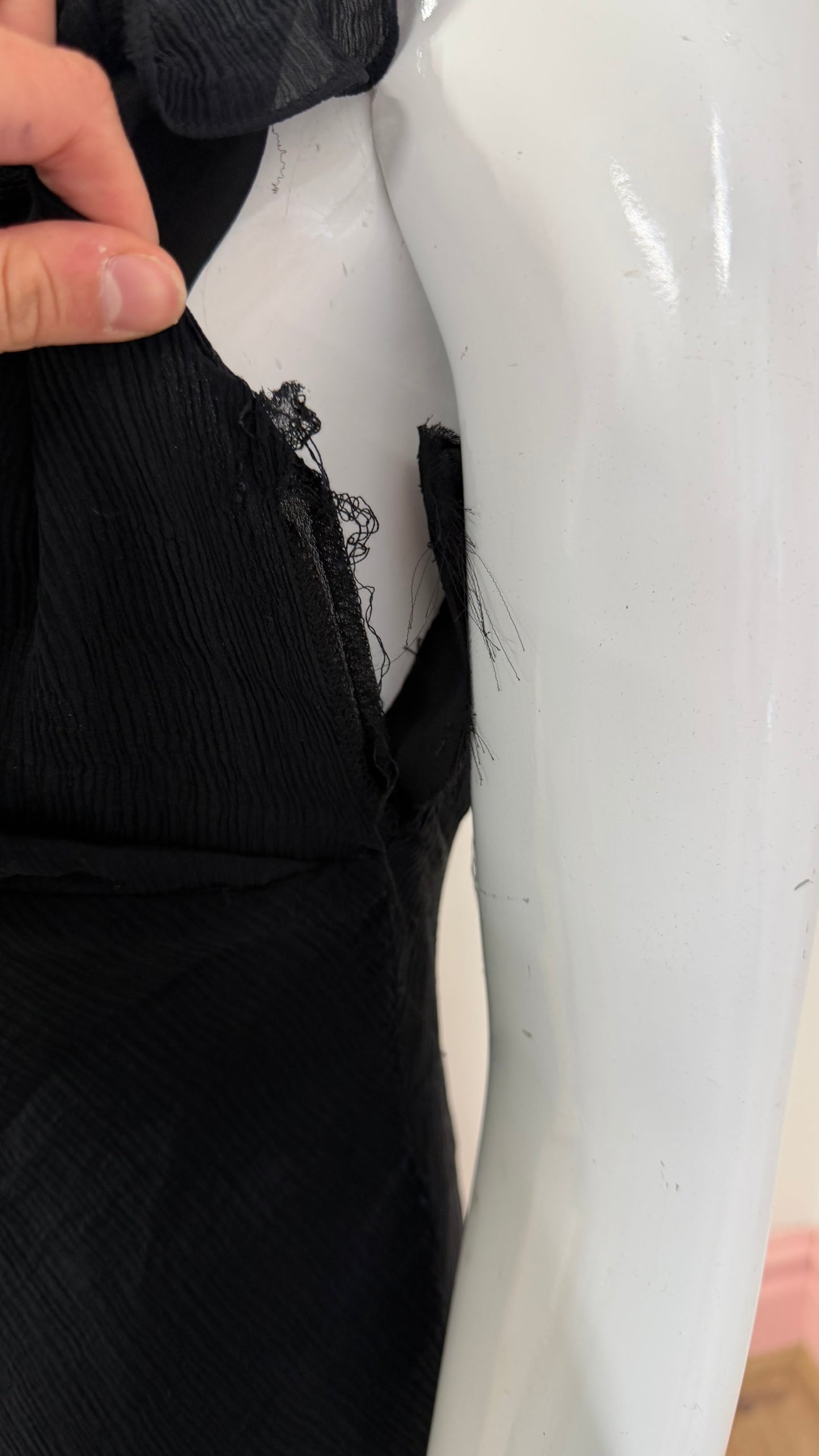 222 Black maxi dress
