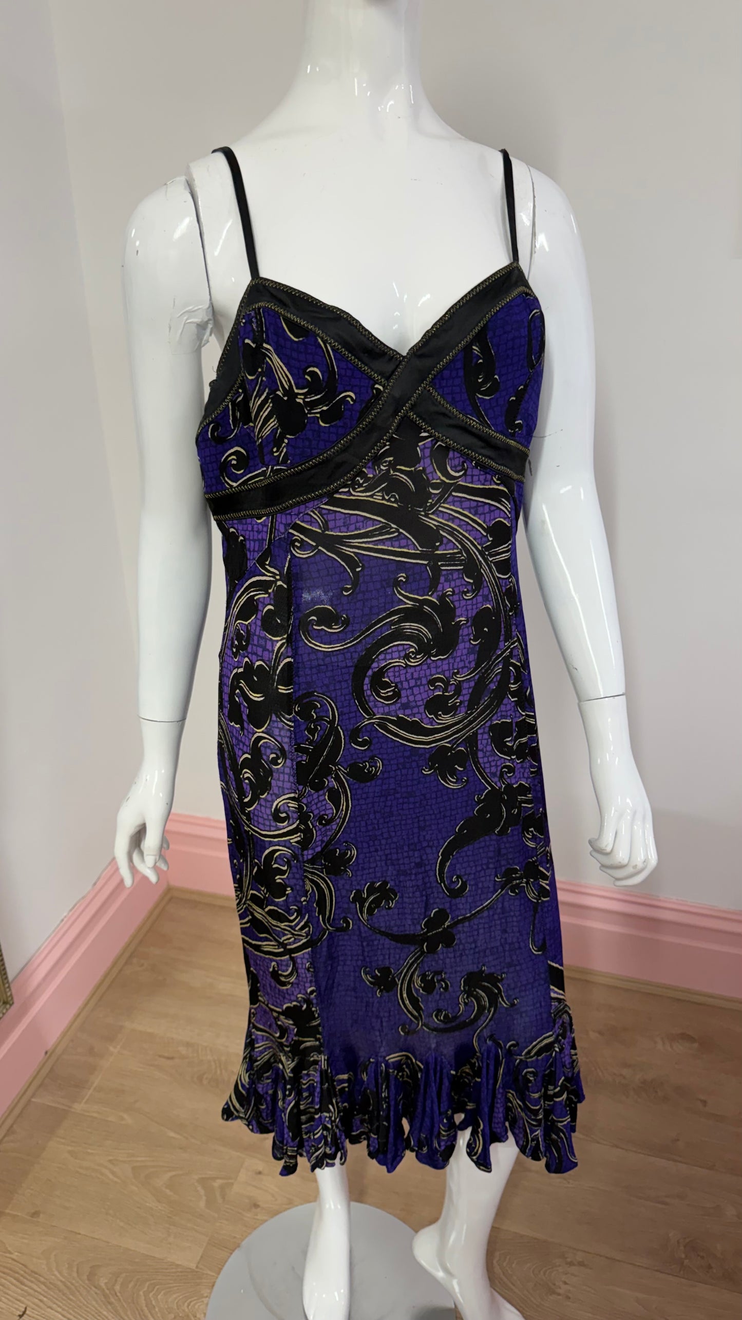 235 purple cami dress