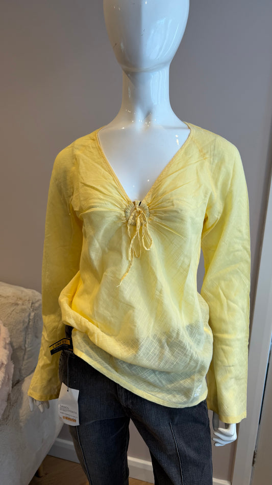 18 Roxy yellow top