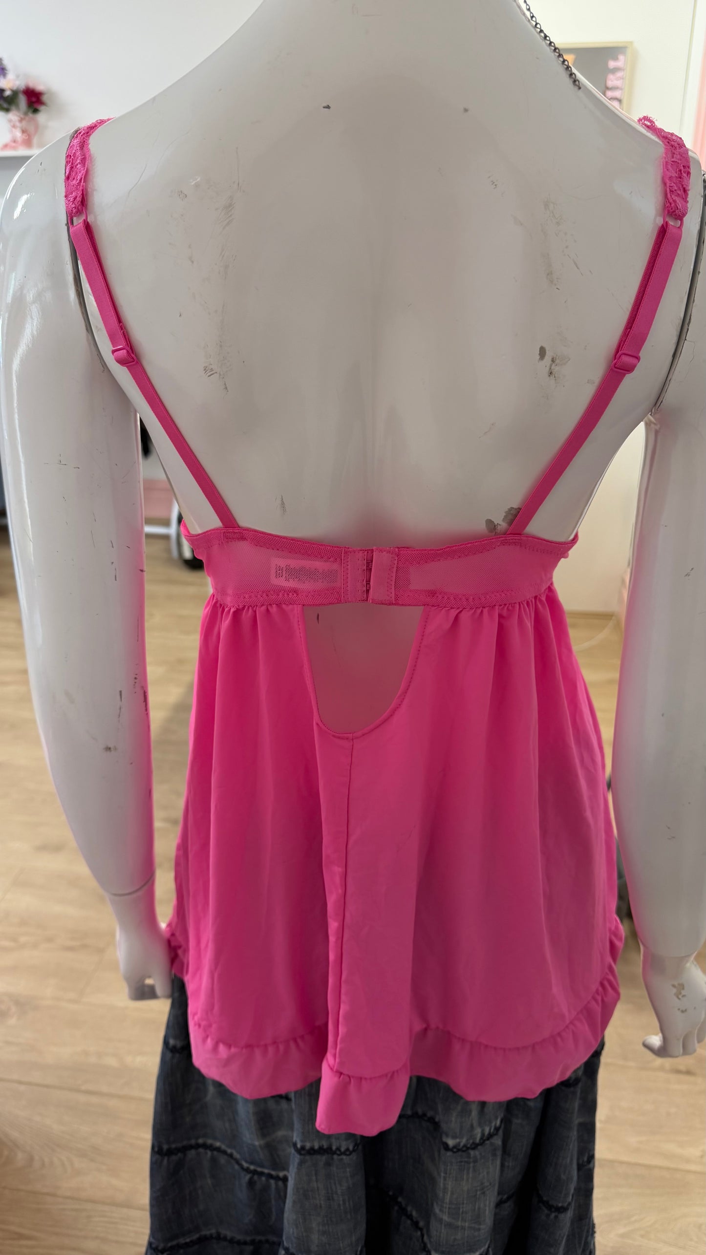 65 pink cami top