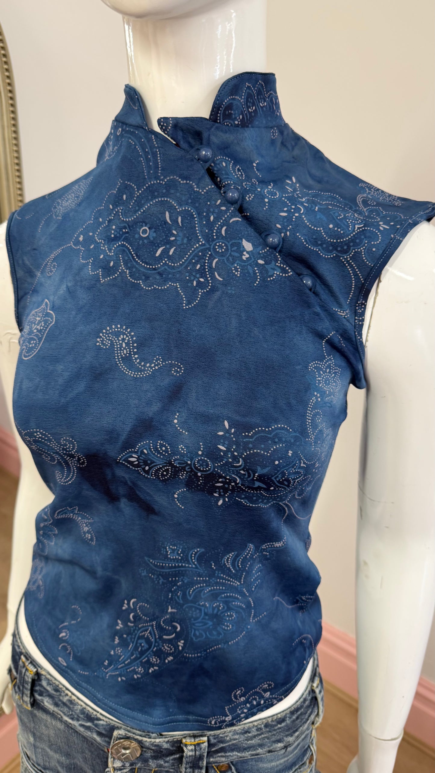 67 Blue top