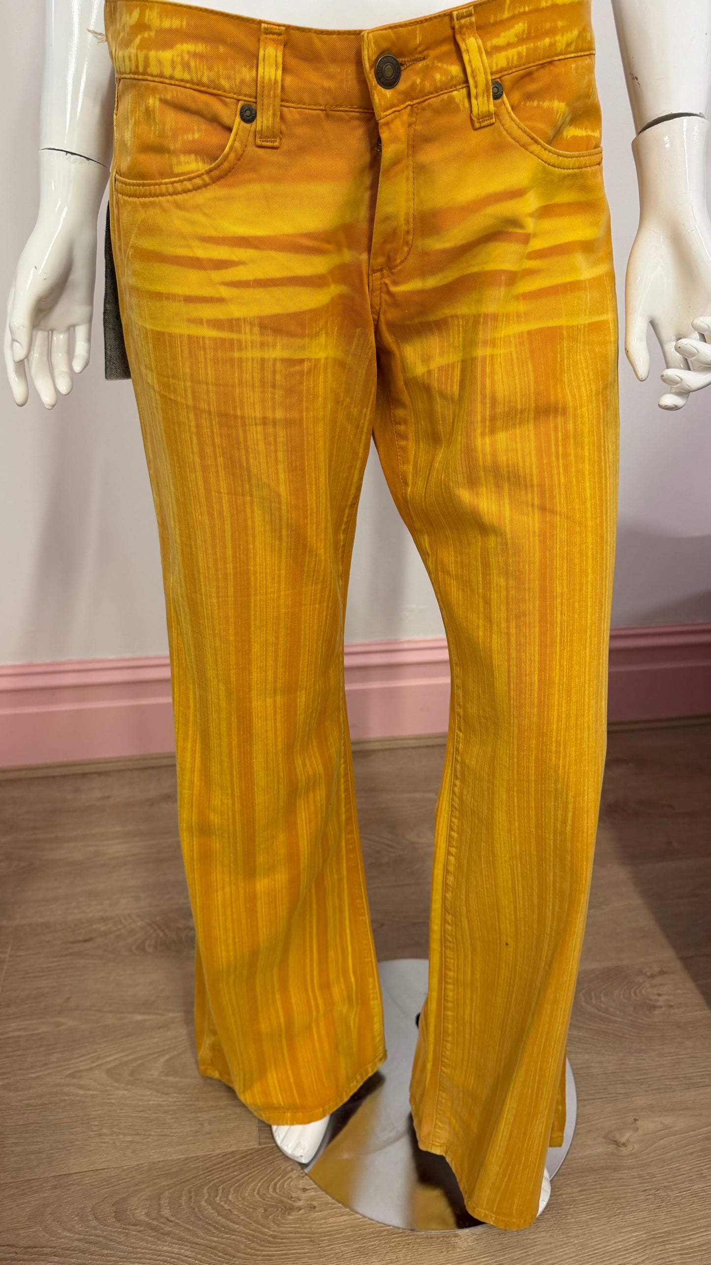 170 Indian Rose Orange jeans