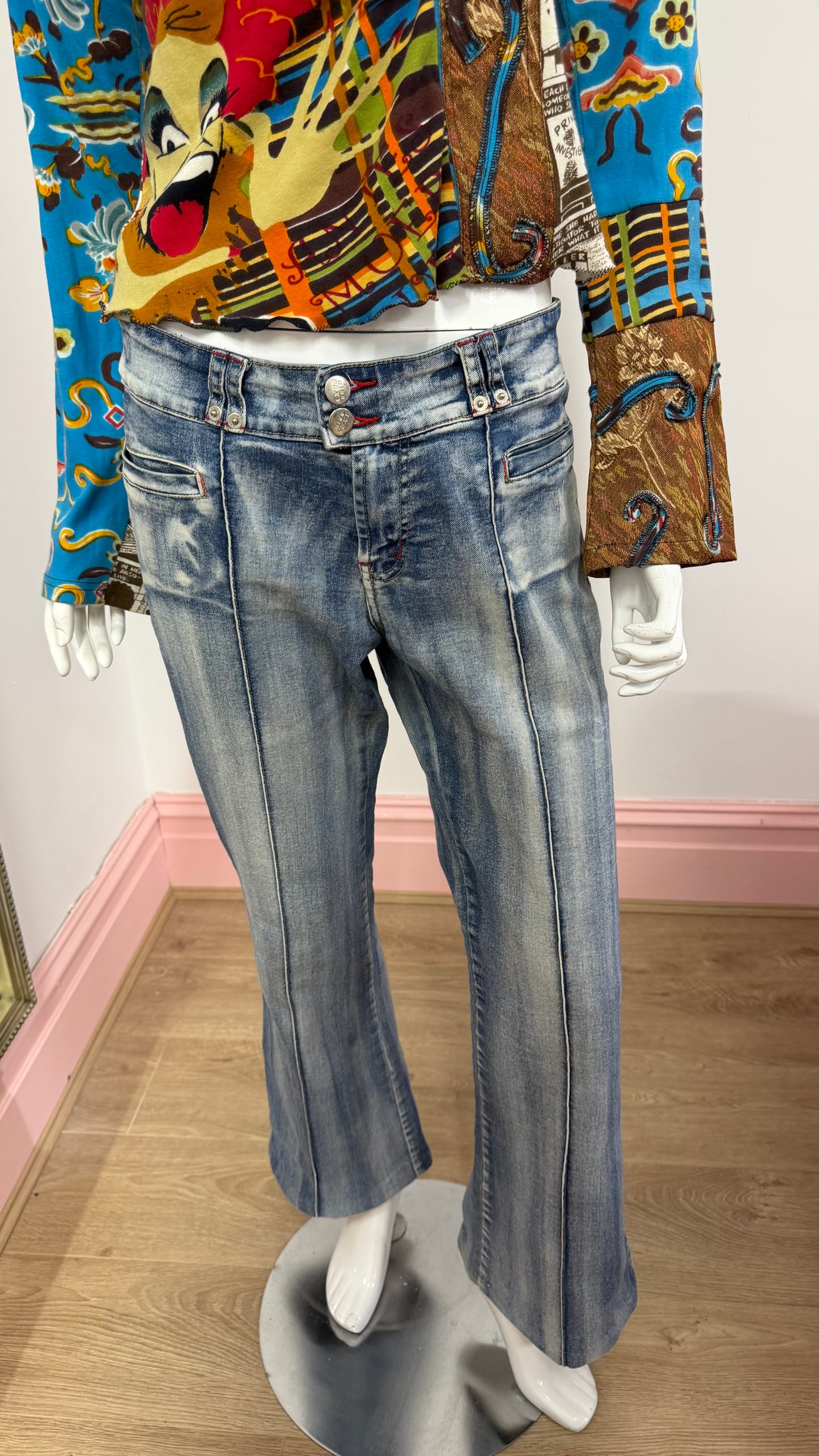 149 Miss Sexy denim blue jeans