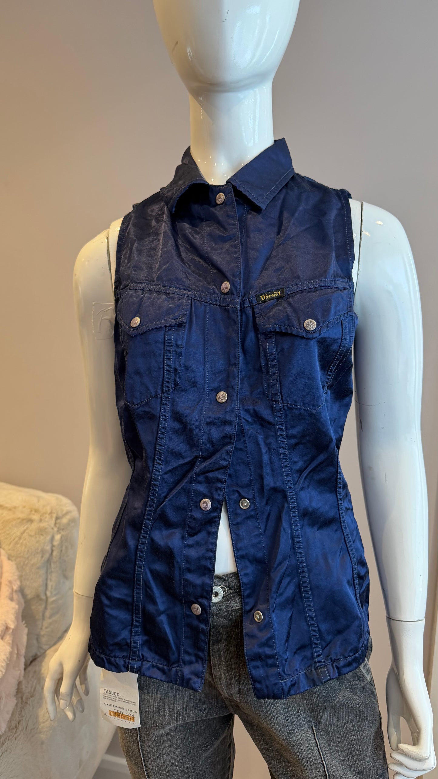 19 Diesel Waistcoat Jacket