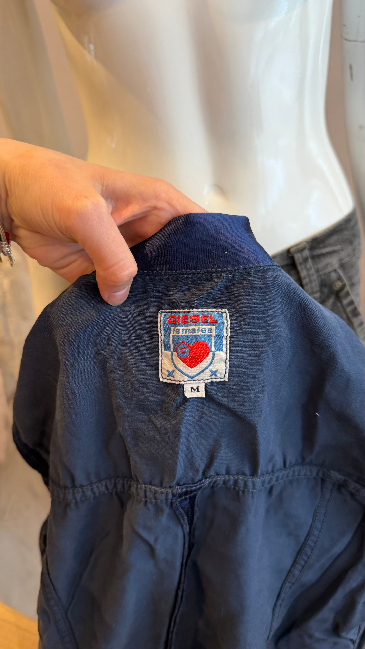 19 Diesel Waistcoat Jacket