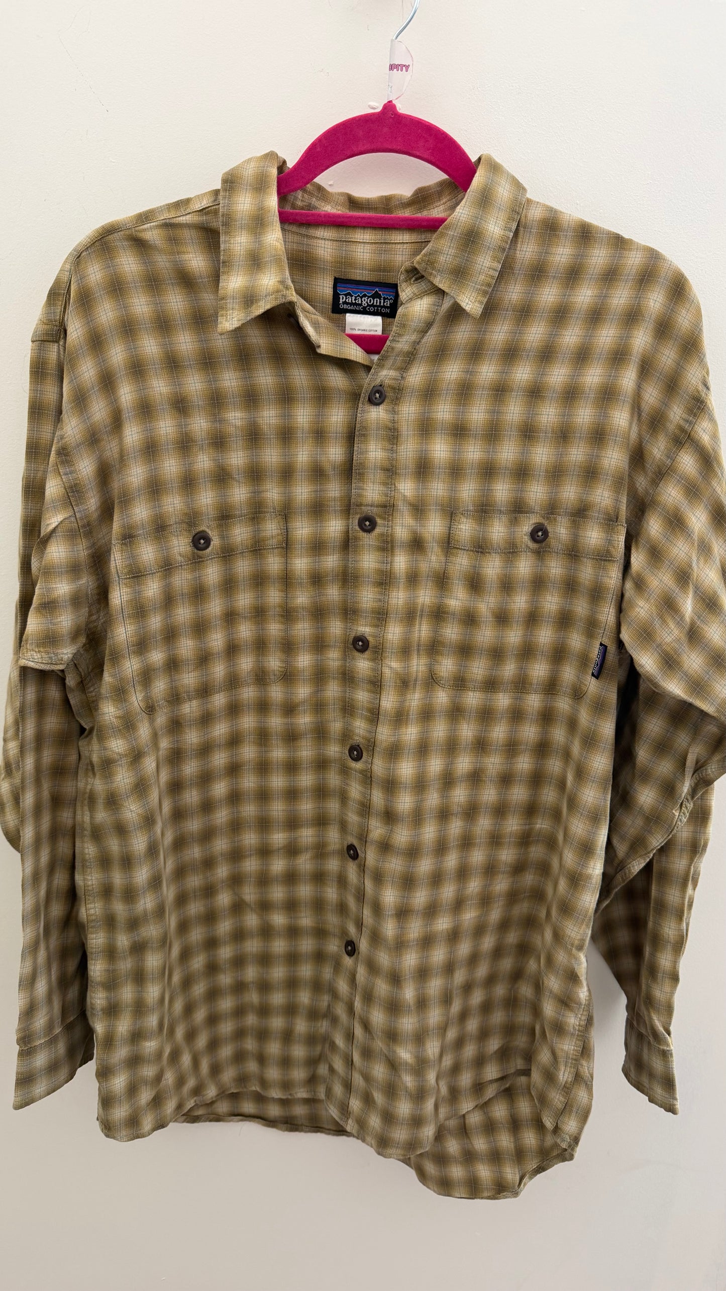 363 Patagonia checkered shirt