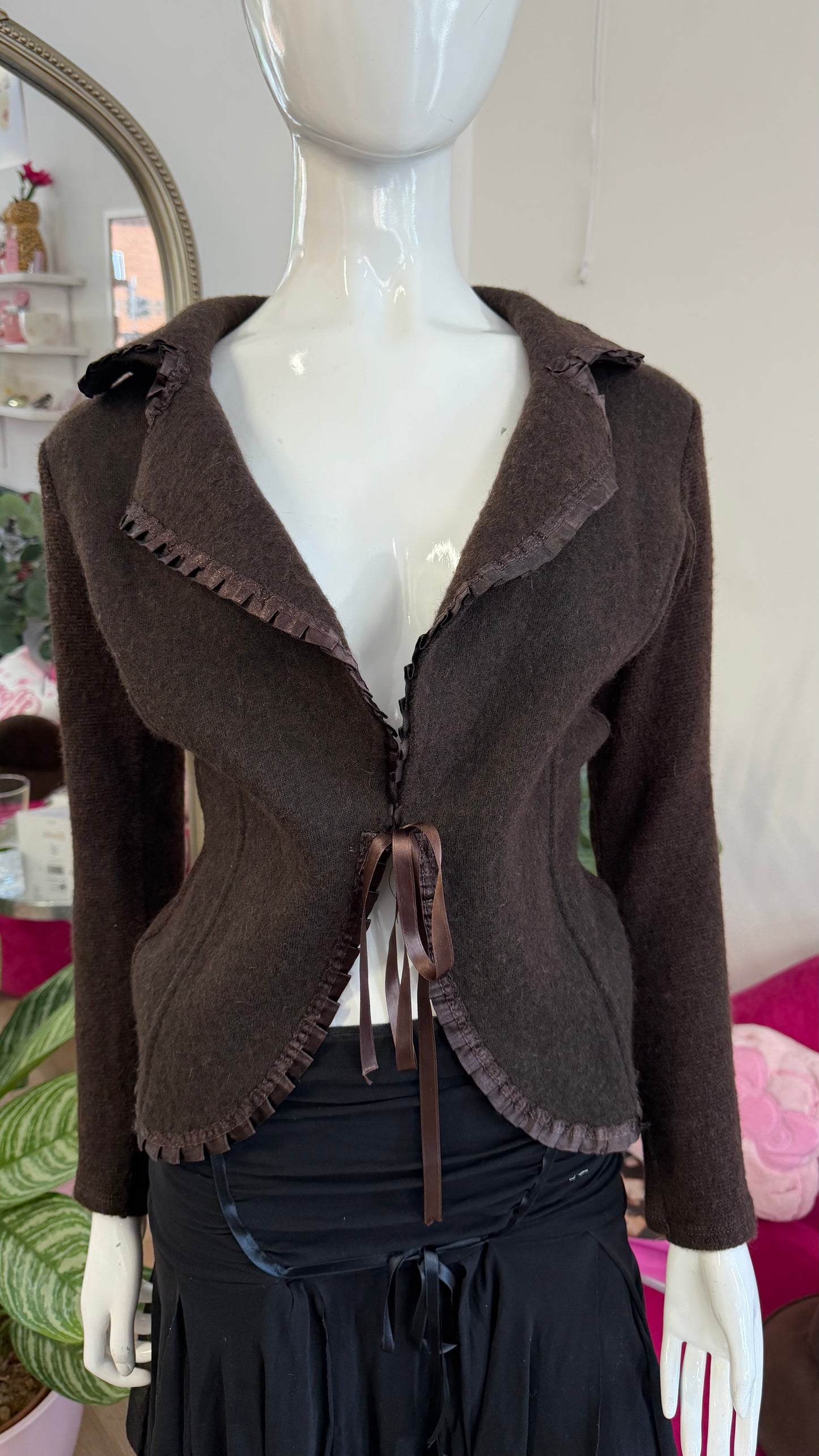 400 Mohair cardigan