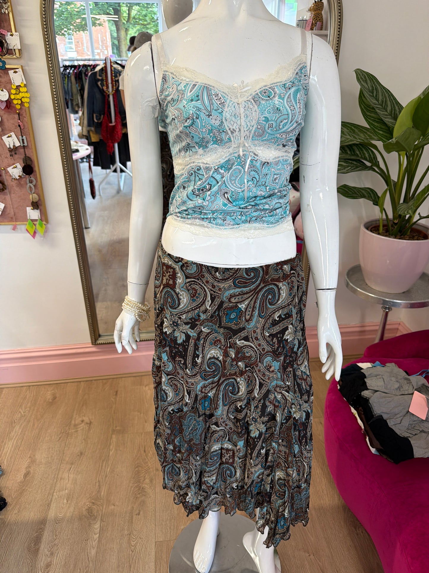 506 paisley skirt