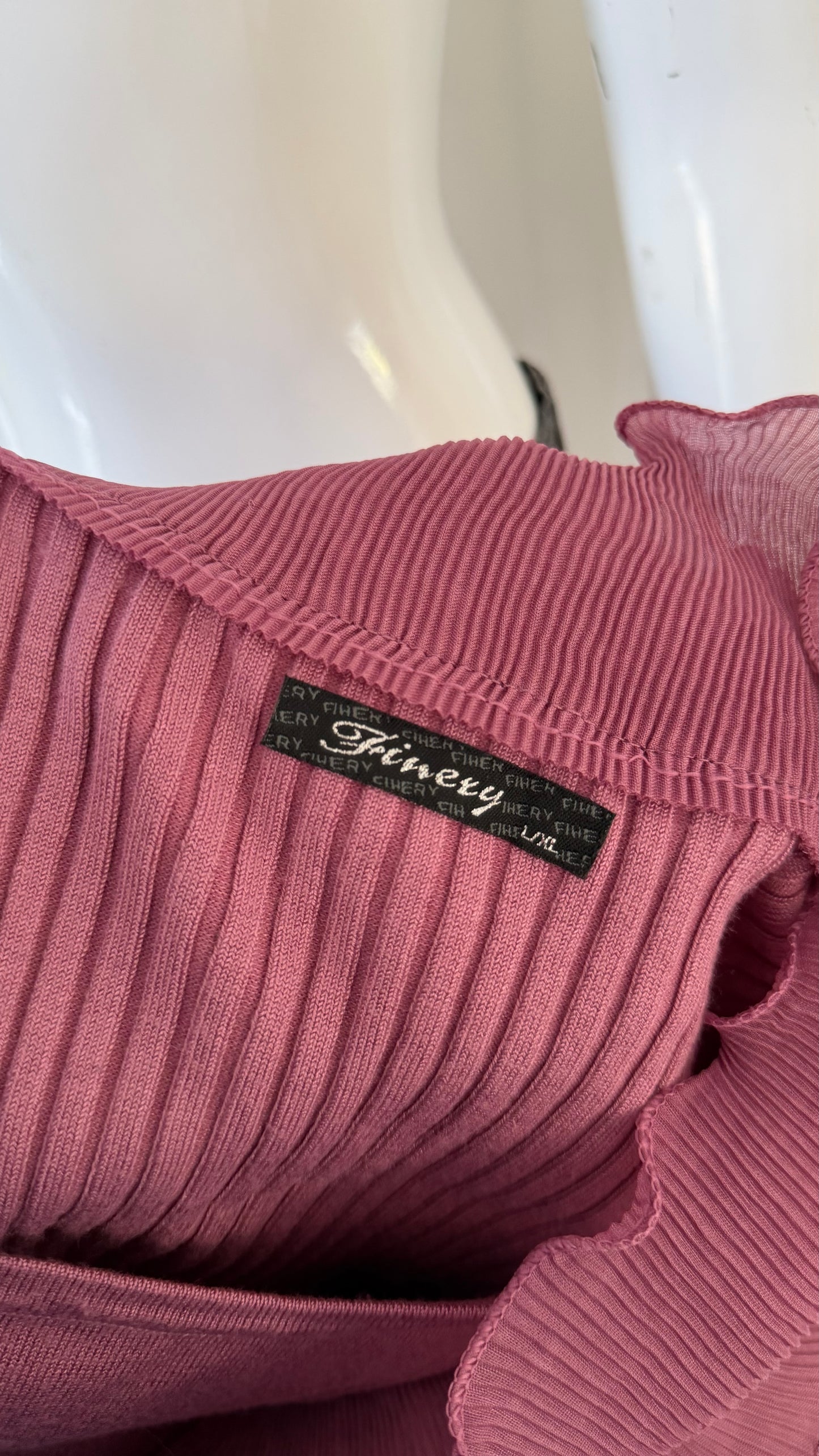 45 Purple frill jumper