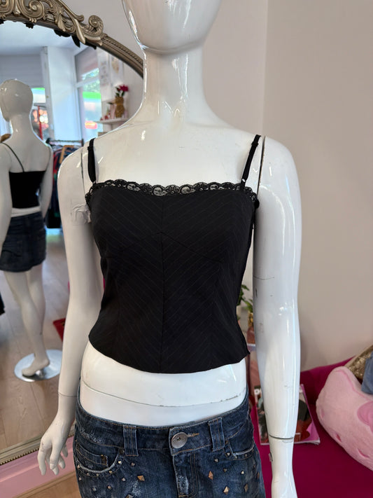 565 Pinstripe cami top