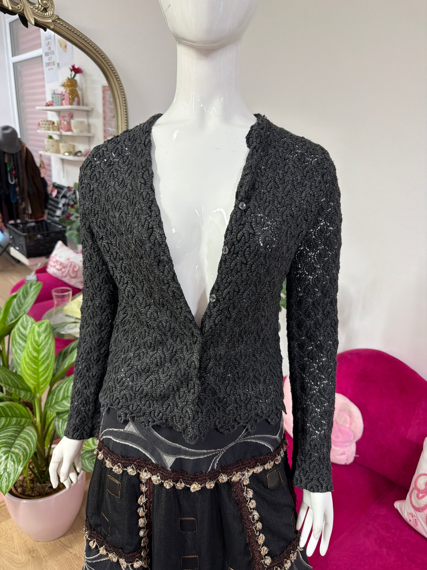 420 knit cardigan