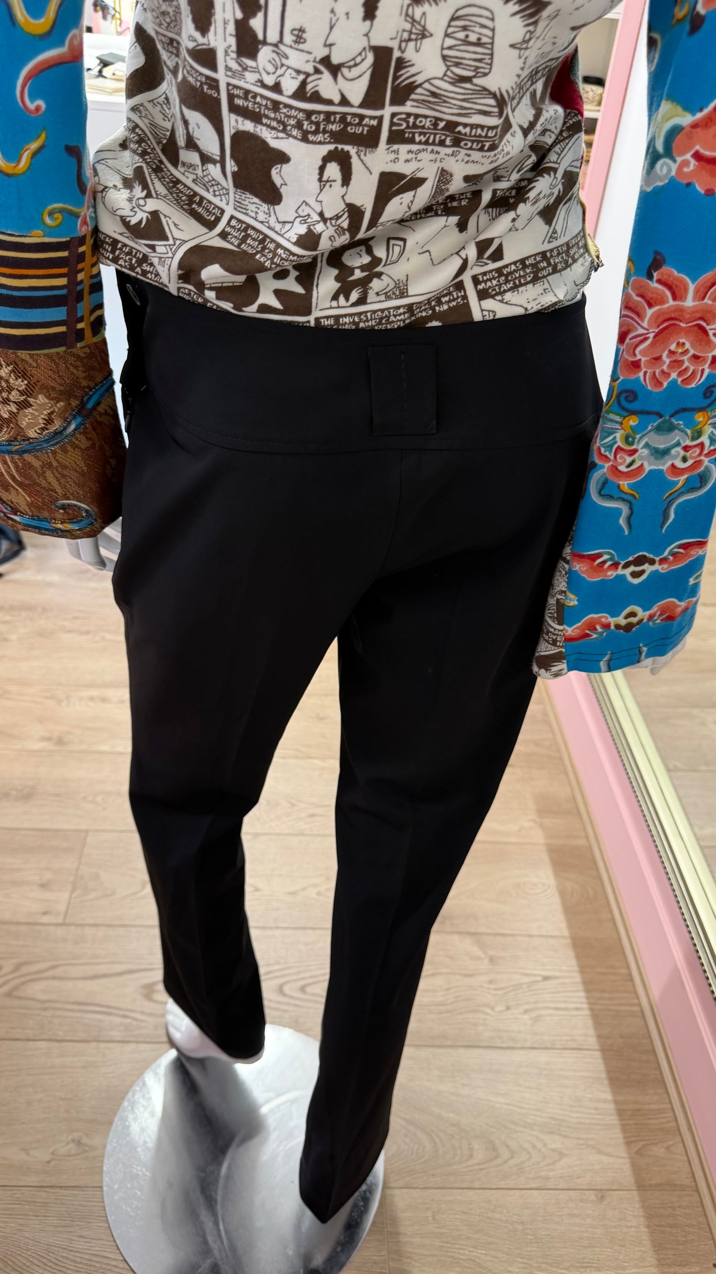 159 Black formal trousers