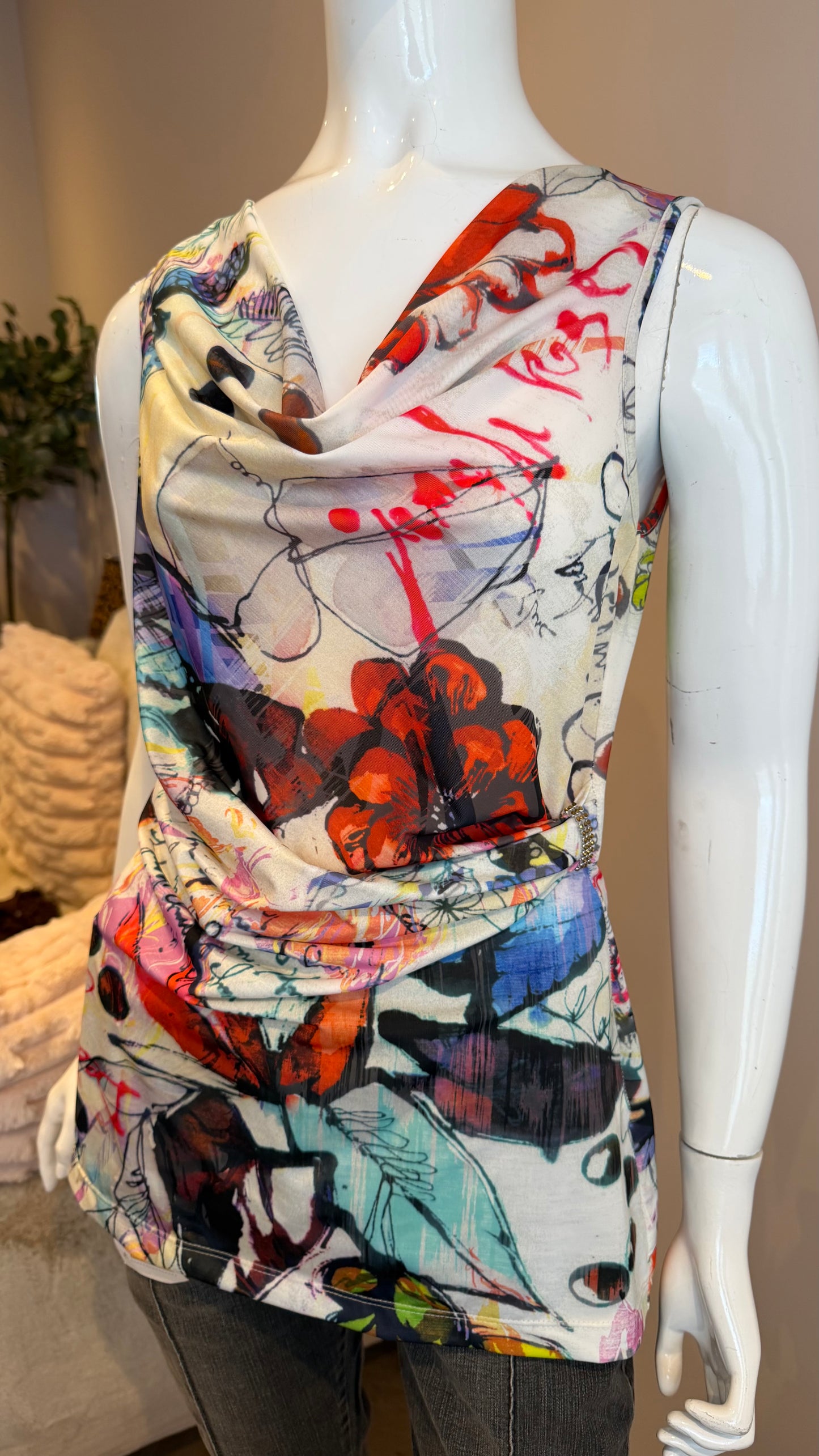 21 Multi coloured top