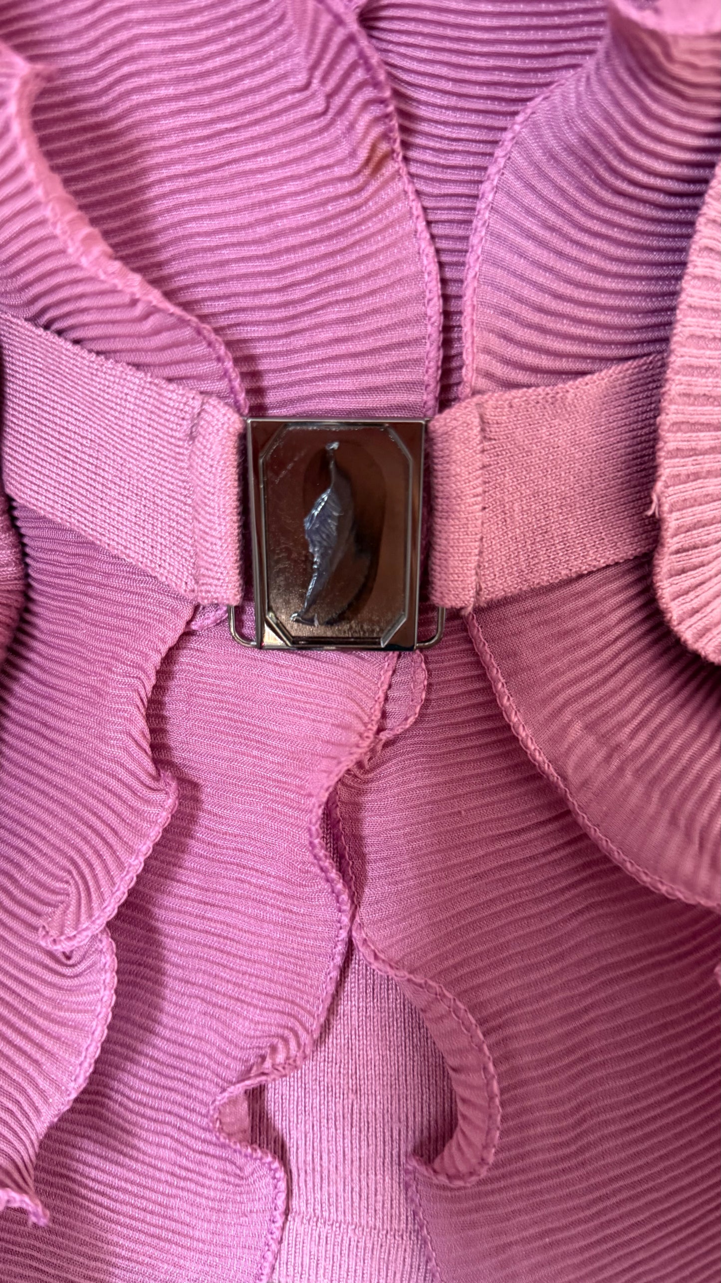 45 Purple frill jumper