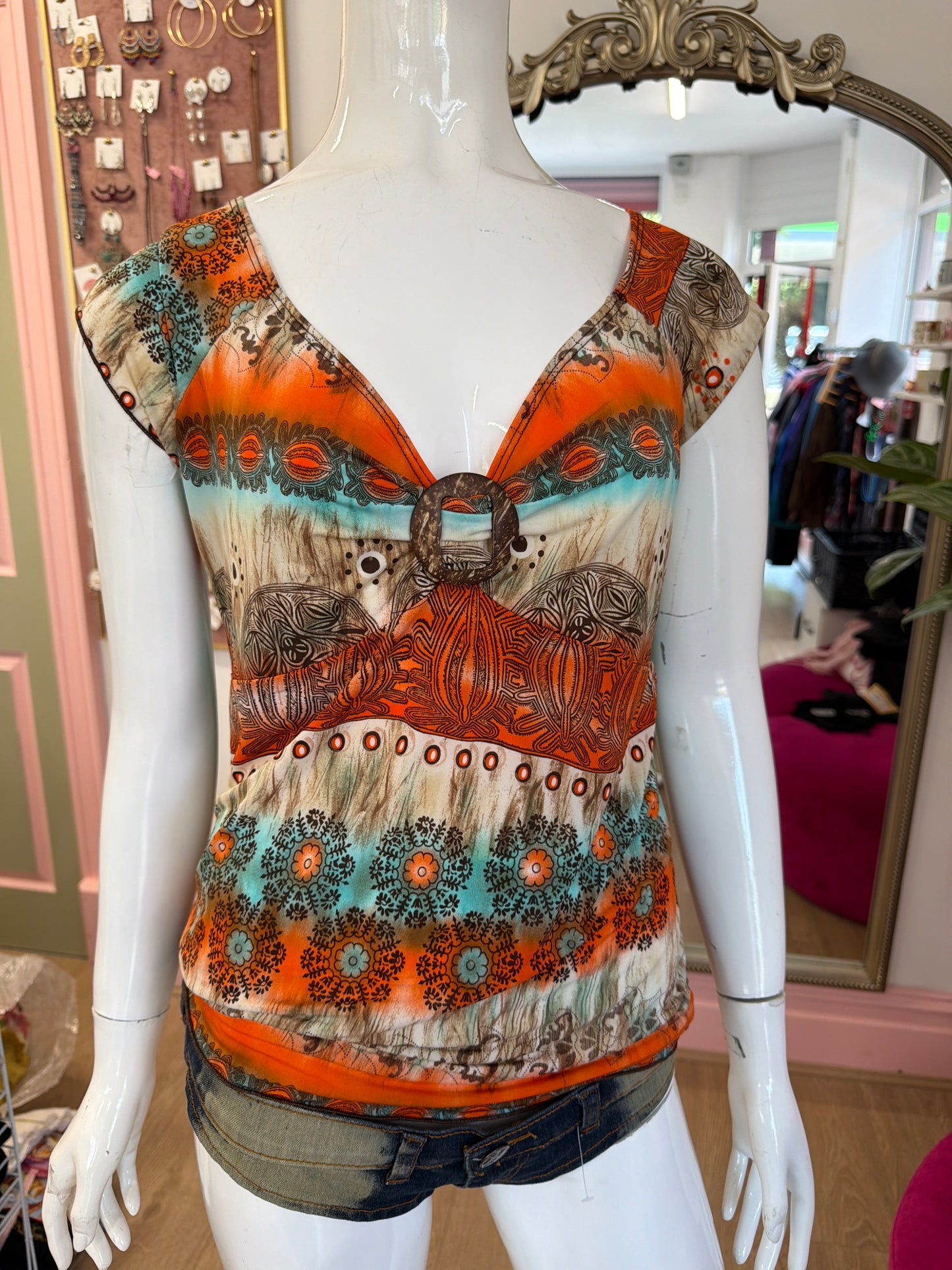 500 Orange top