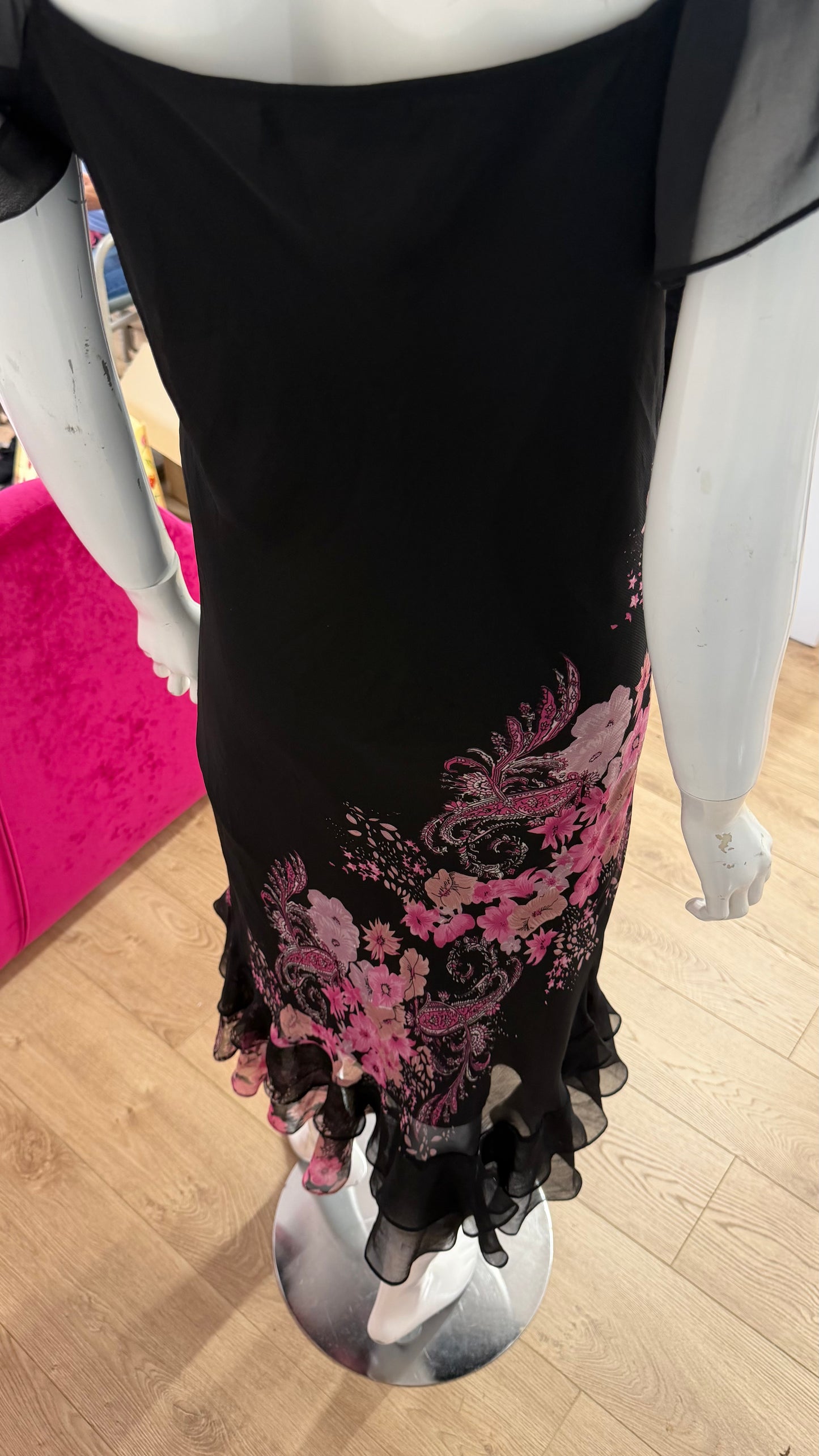 225 Black maxi dress