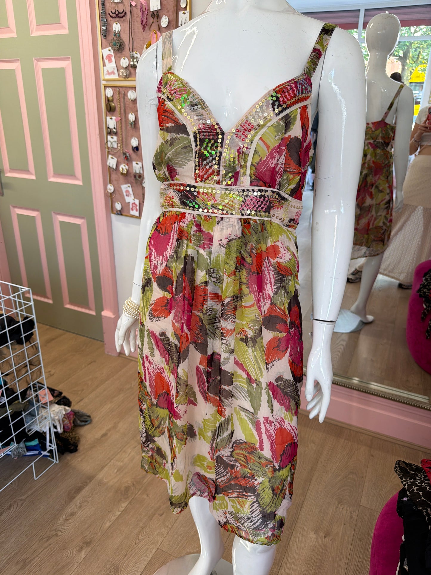 515 Rocha John Rocha floral dress