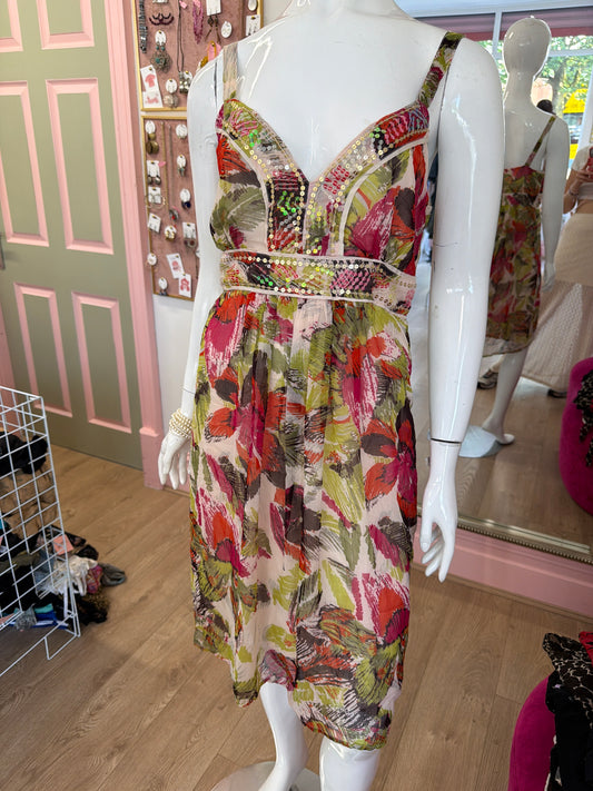 515 Rocha John Rocha floral dress
