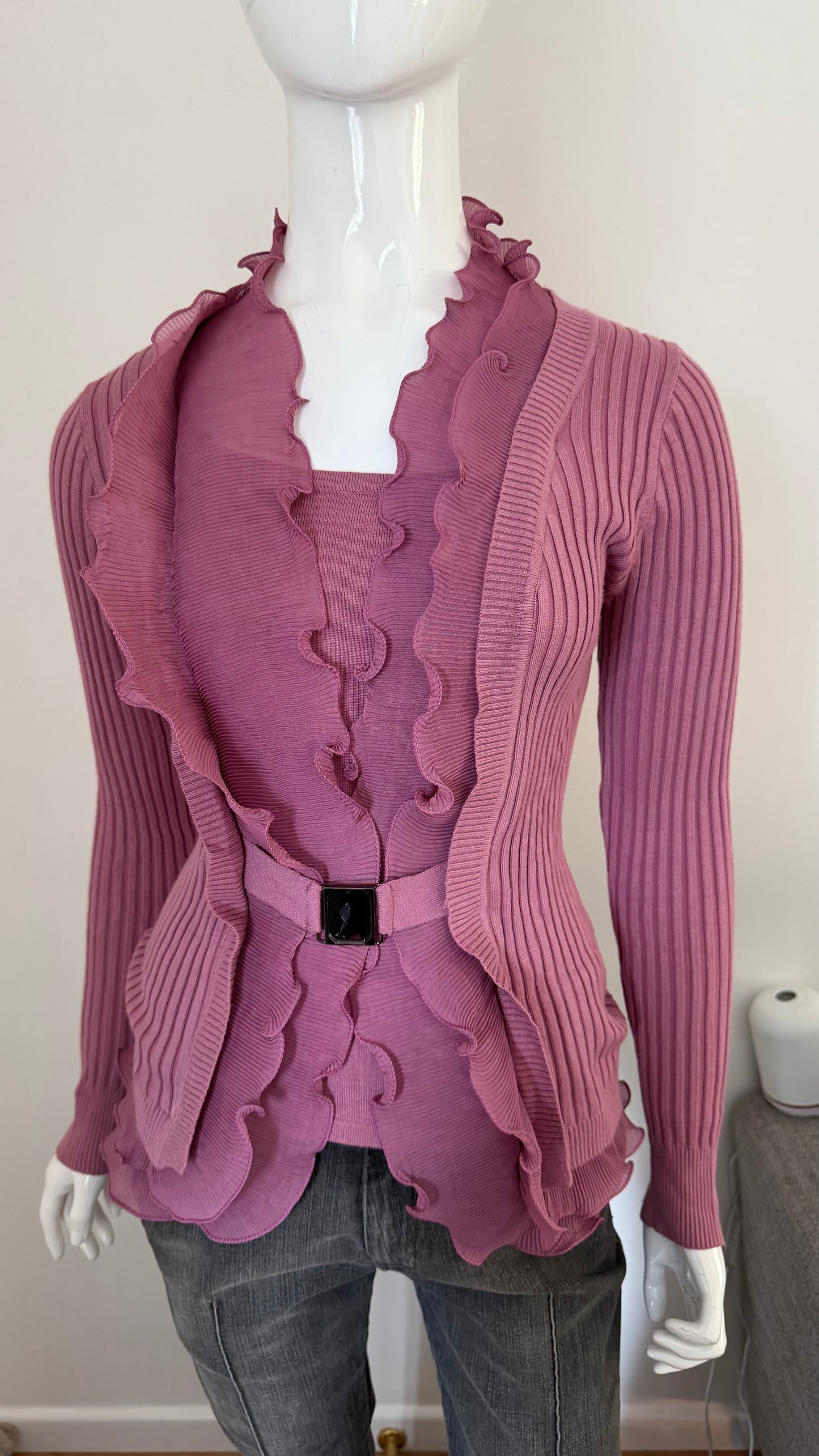 45 Purple frill jumper