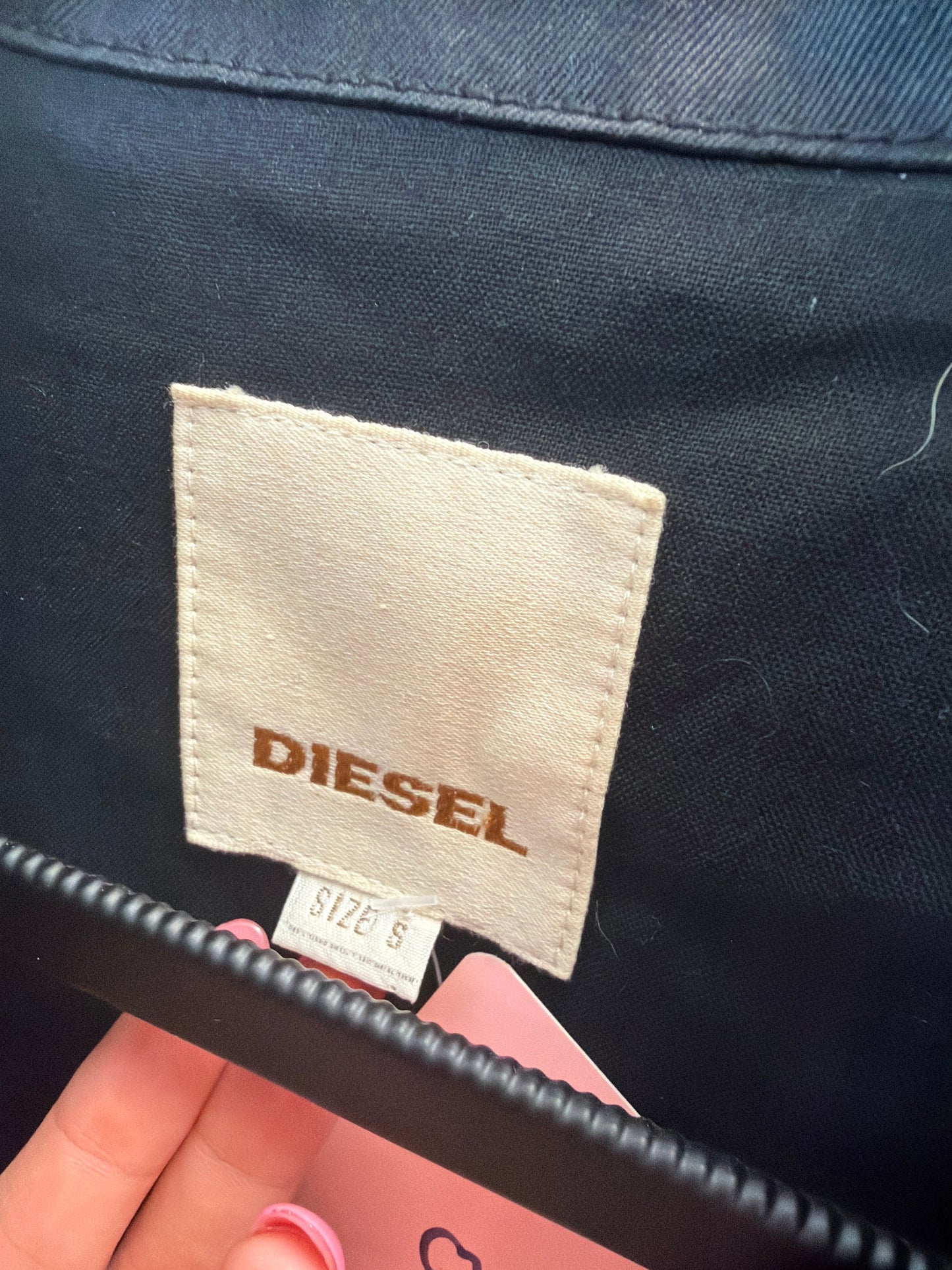 342 Diesel black jacket