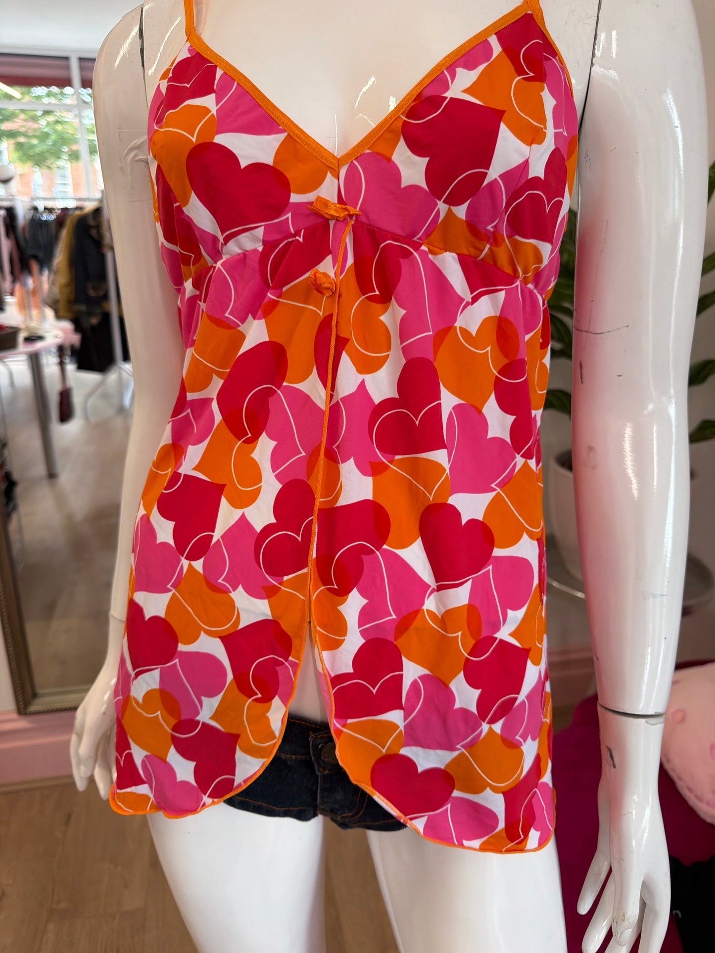 493 Victorias Secret colourful cami