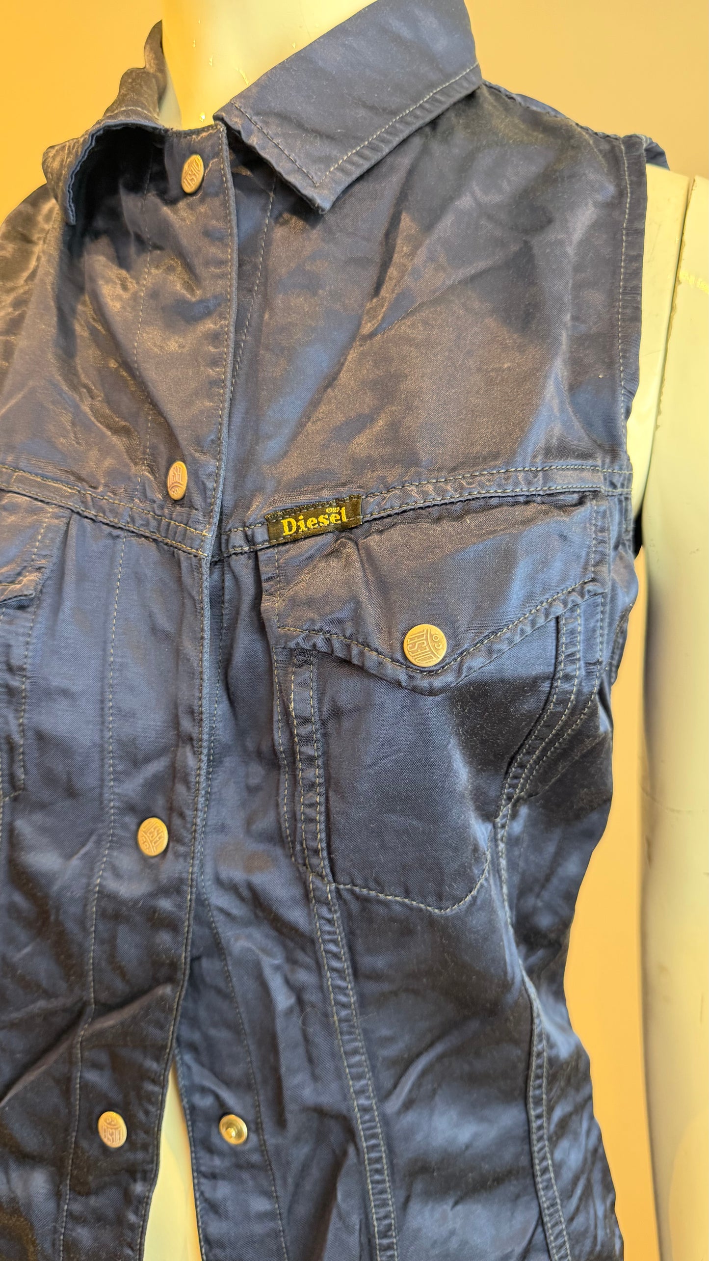 19 Diesel Waistcoat Jacket