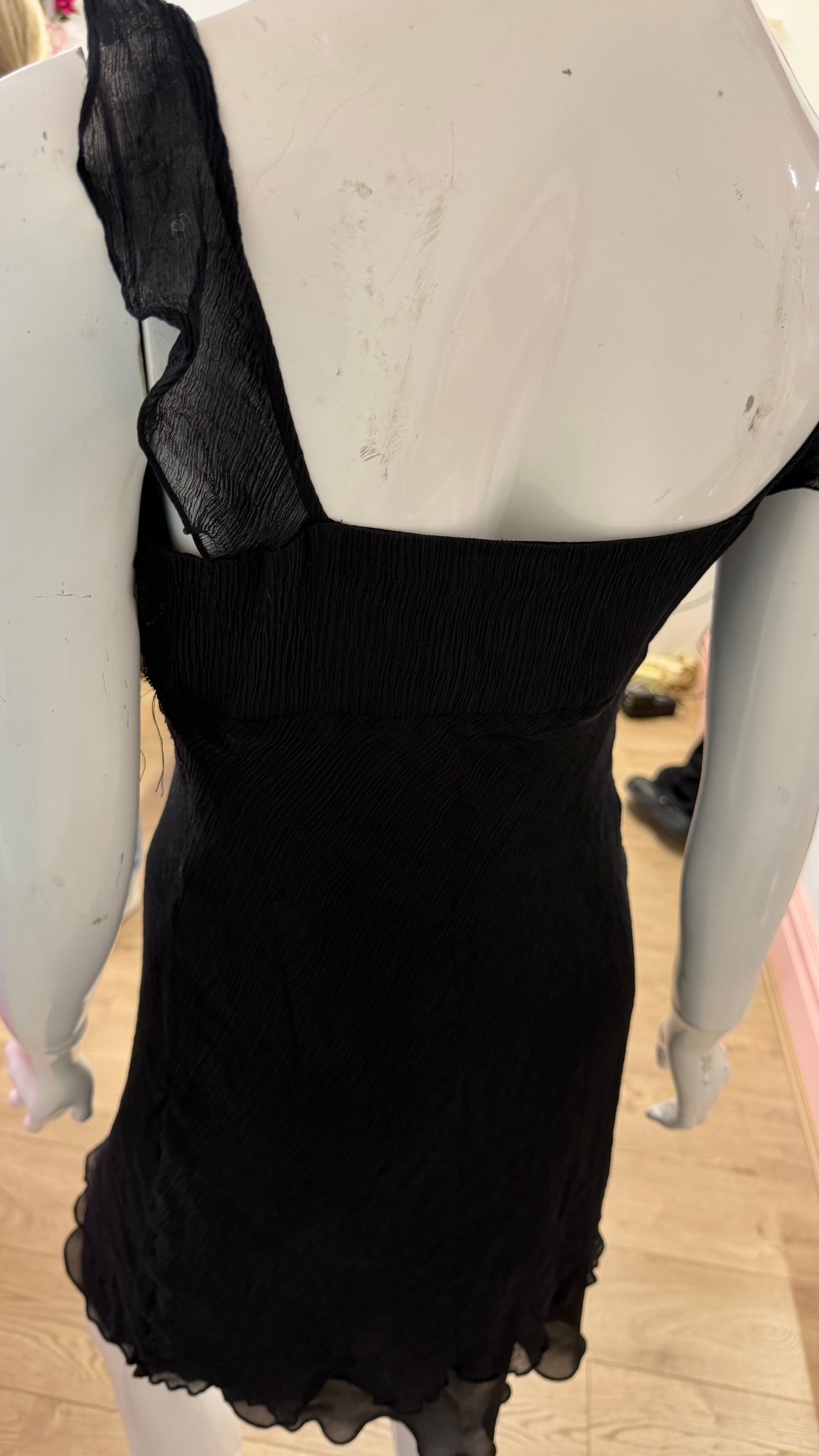 222 Black maxi dress