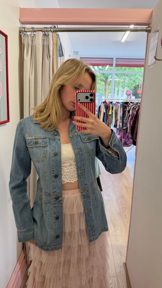 341 like blue denim jacket