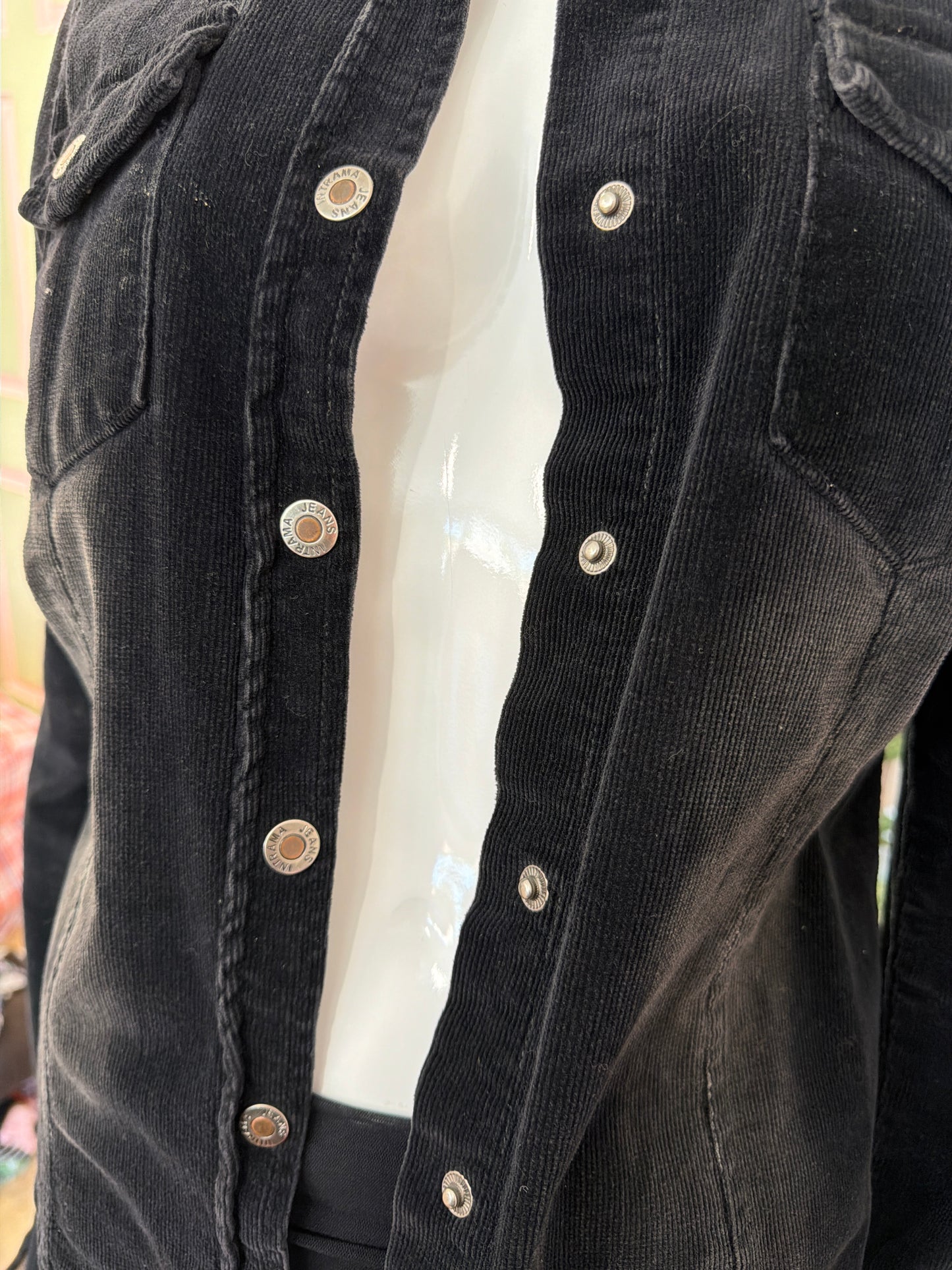 402 black cord shirt