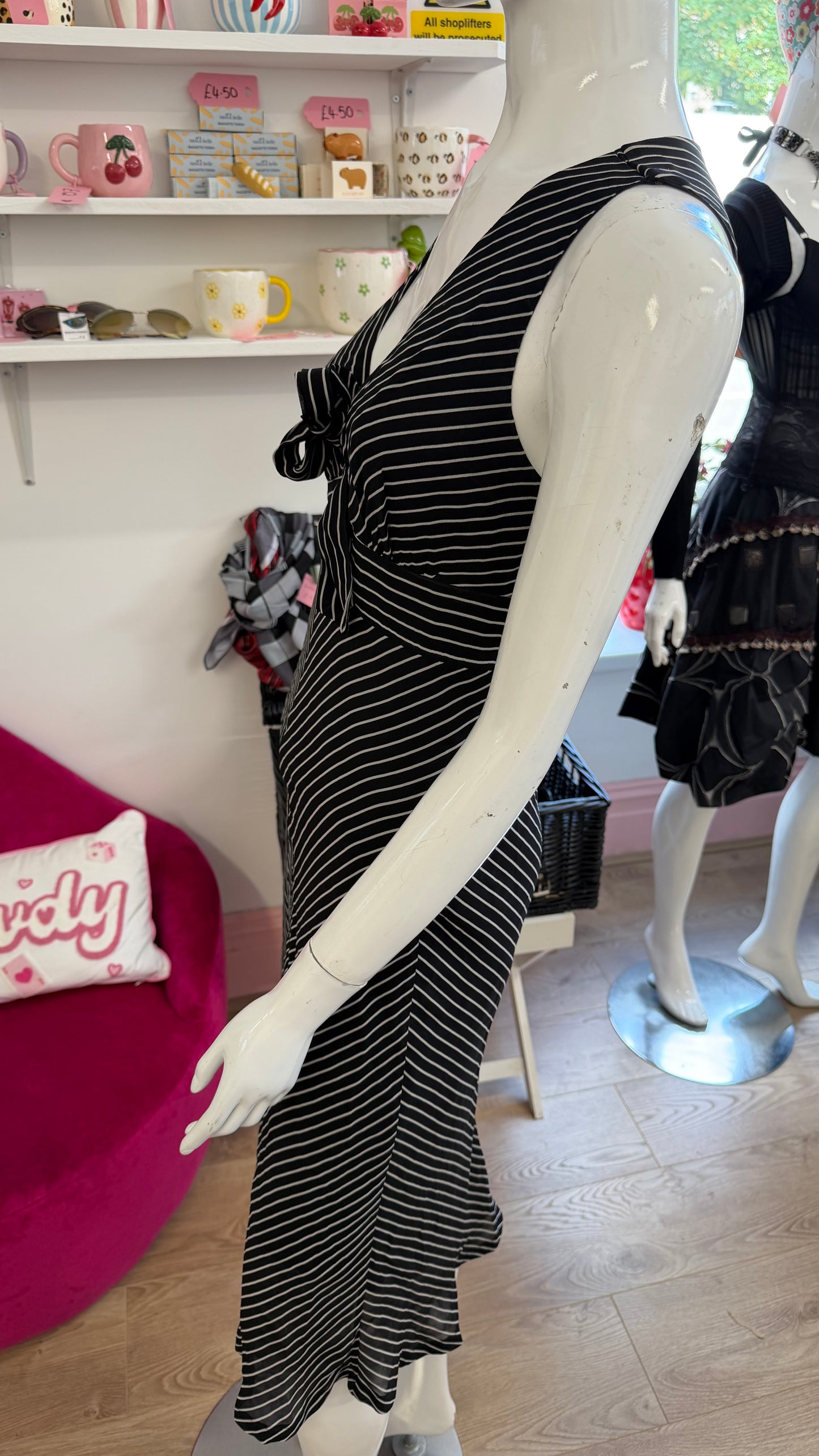 388 striped dress