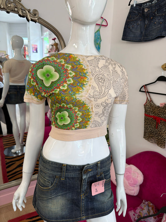 650 Desigual crop top size Small