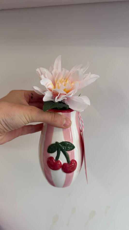Cherry vase