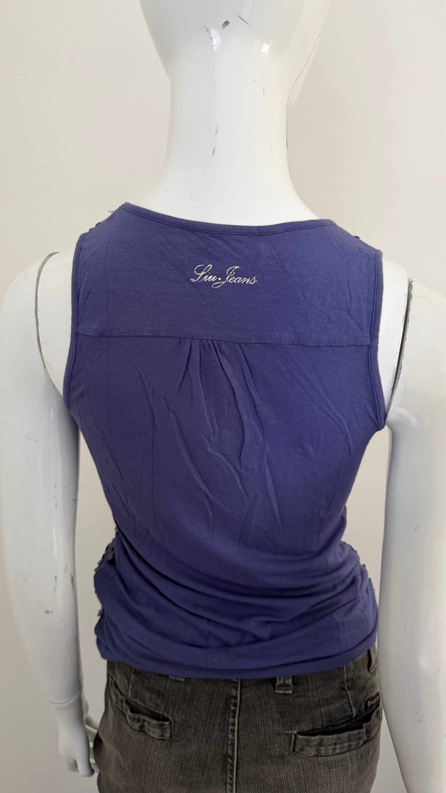 32 Purple sequin cami top