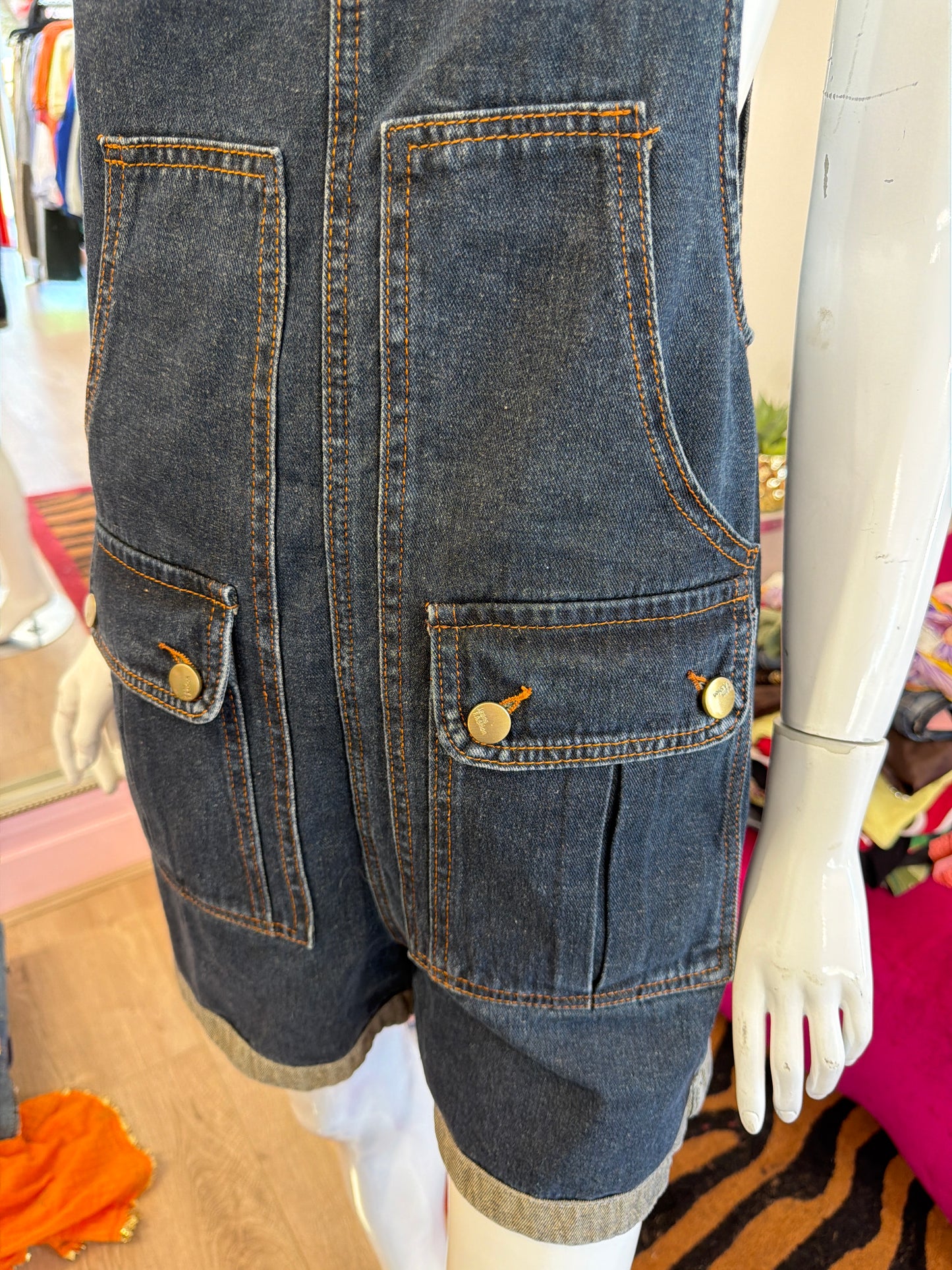 634 Short dungarees size Medium