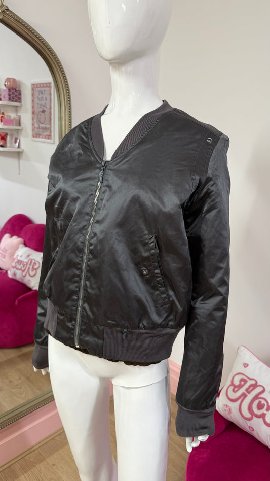 293 grey bomber jacket