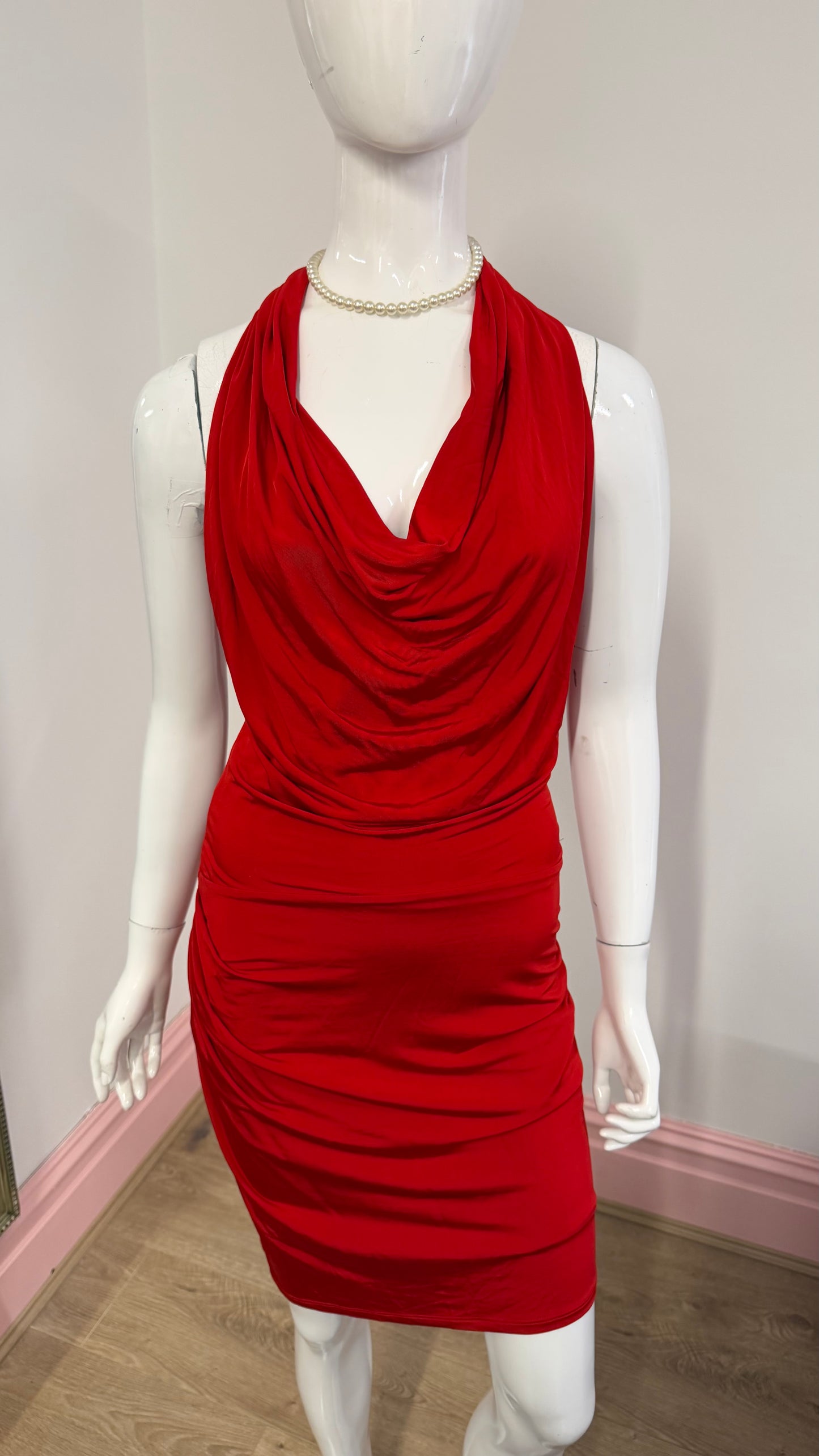 218 Red dress