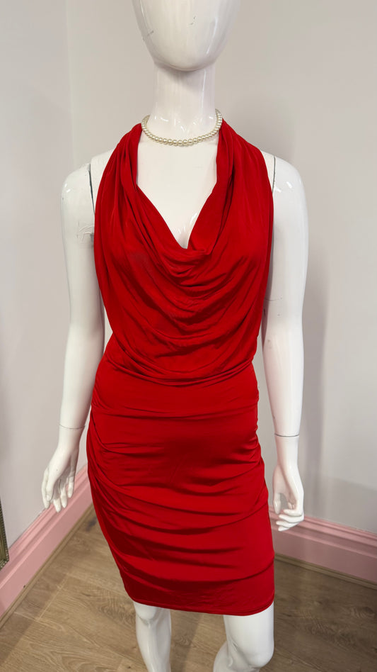 218 Red dress