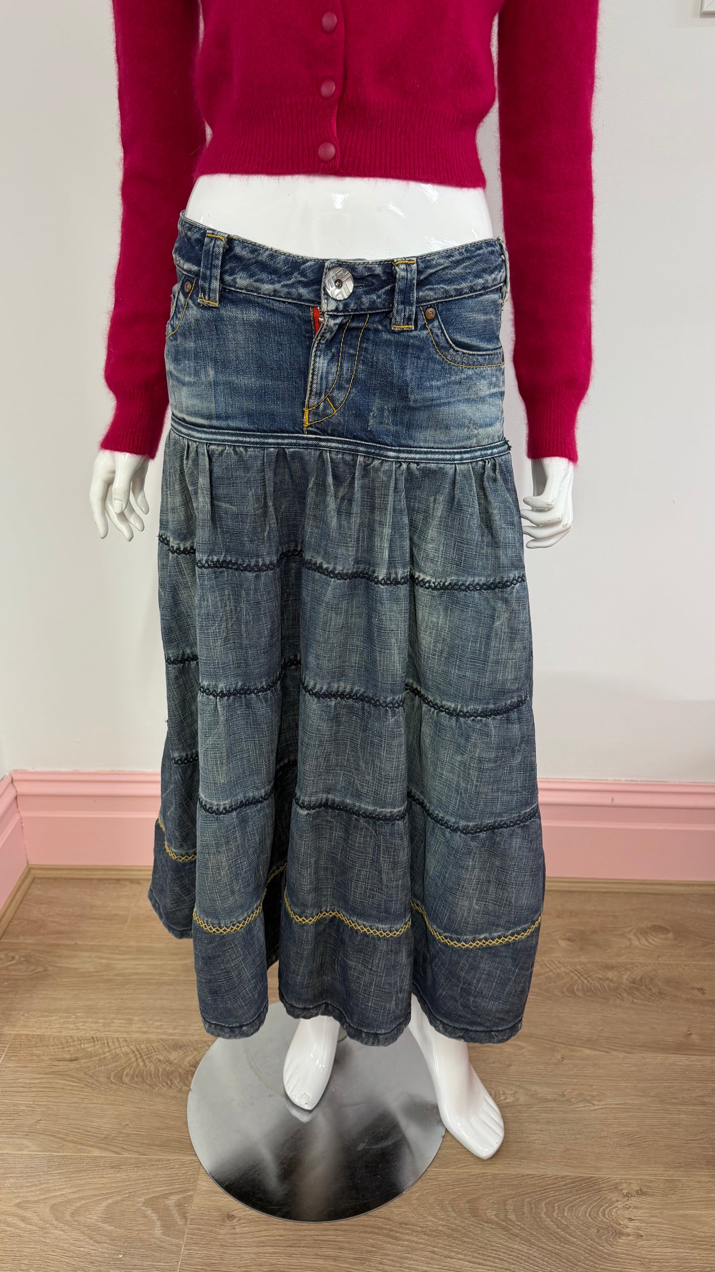 317 Miss sixty tiered skirt
